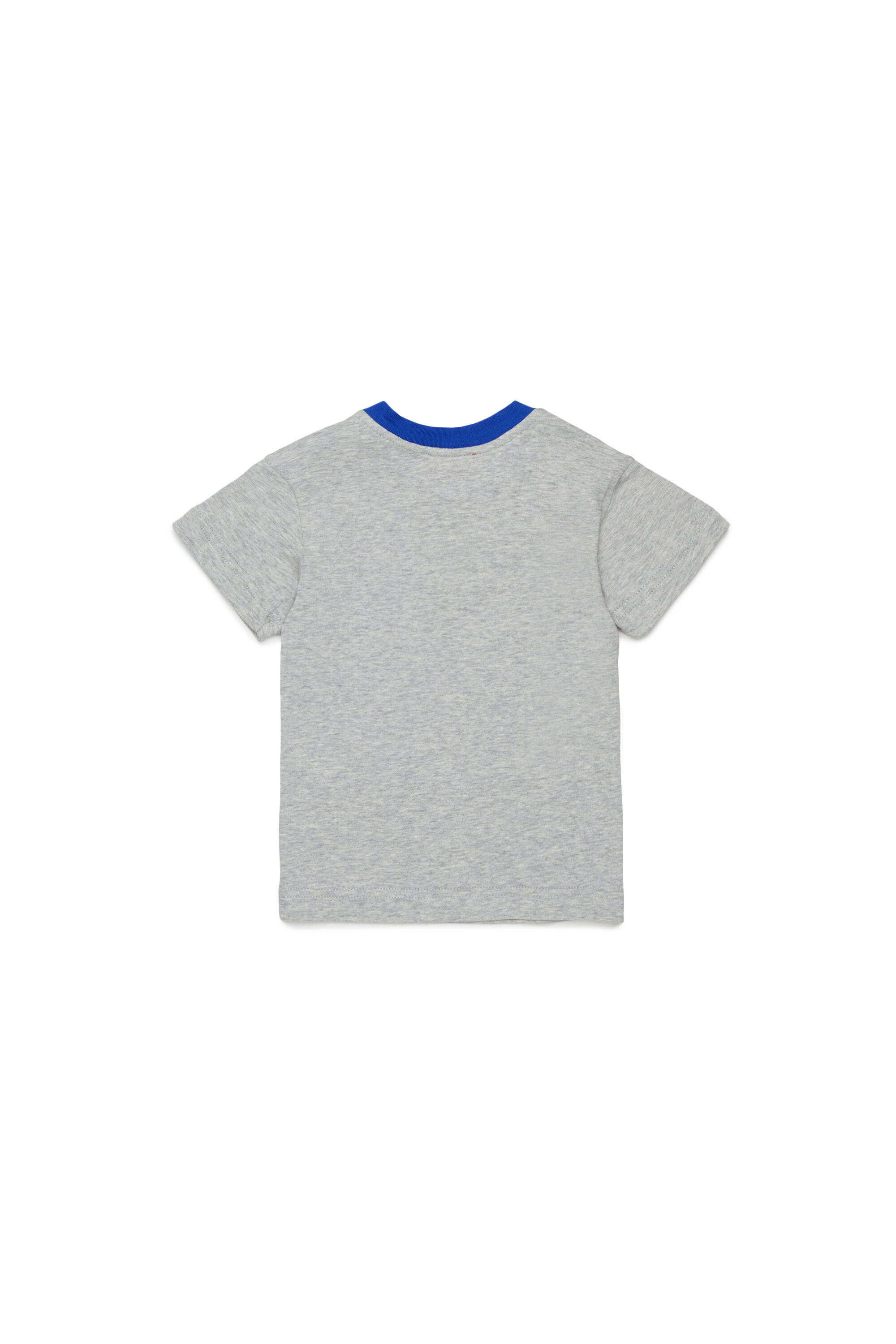 Diesel - TURSIB, T-shirt in cotone con stampa logo r&eacute;tro Uomo in Grigio - 2