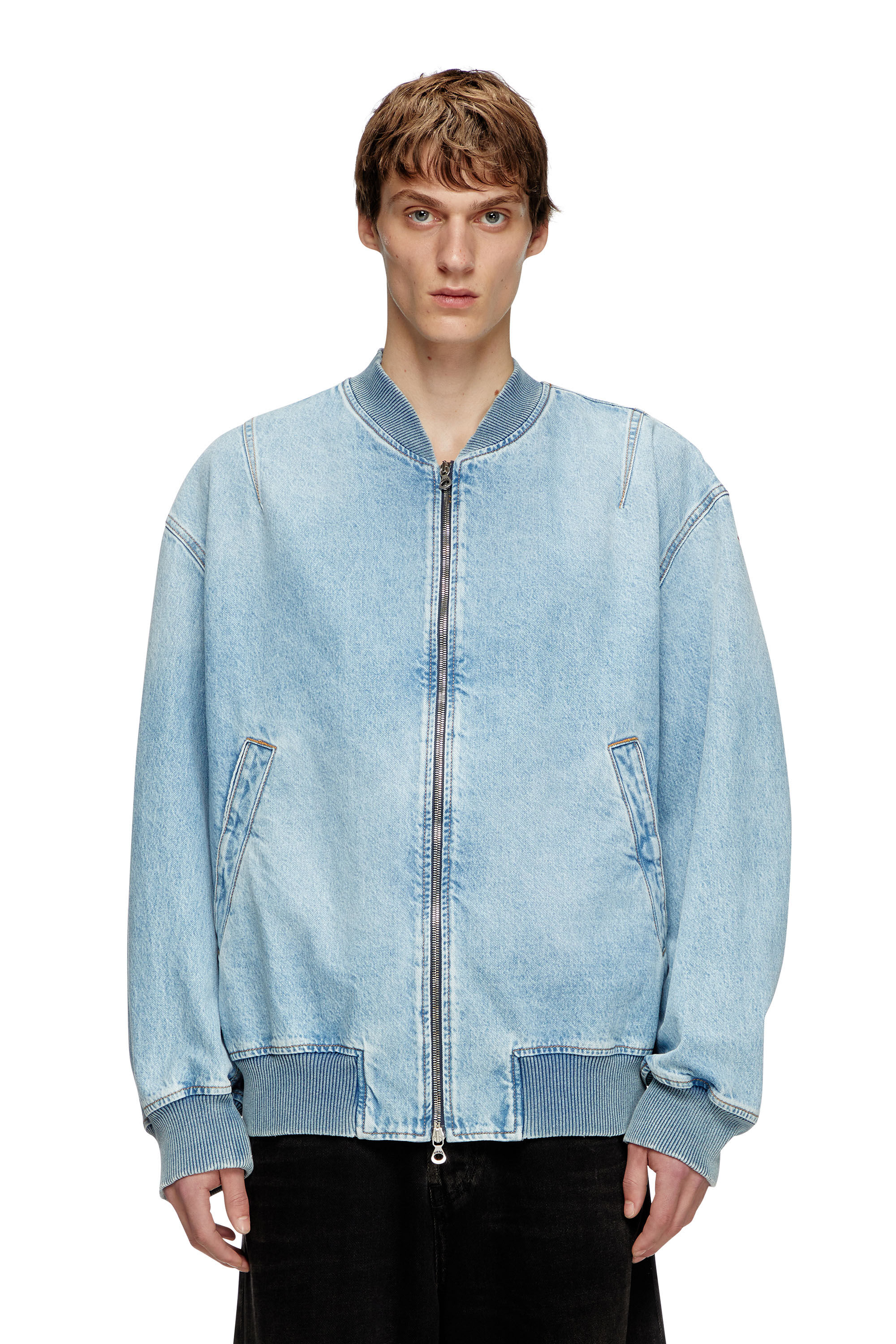 Bomber di jeans discount