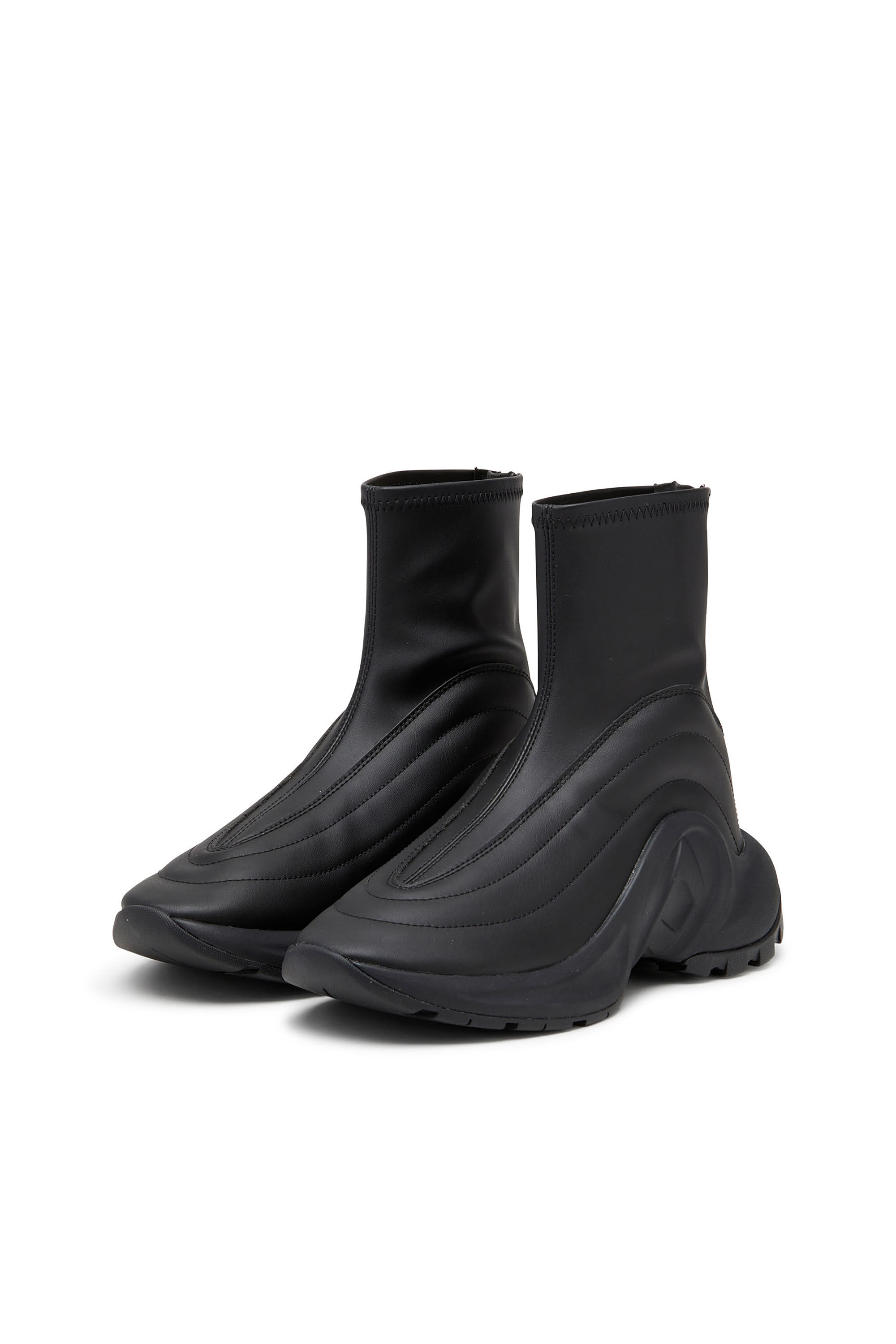 Diesel - S-D-RUNNER BOOTIE X, S-D-Runner - Sneakers Unisex in Nero - 8