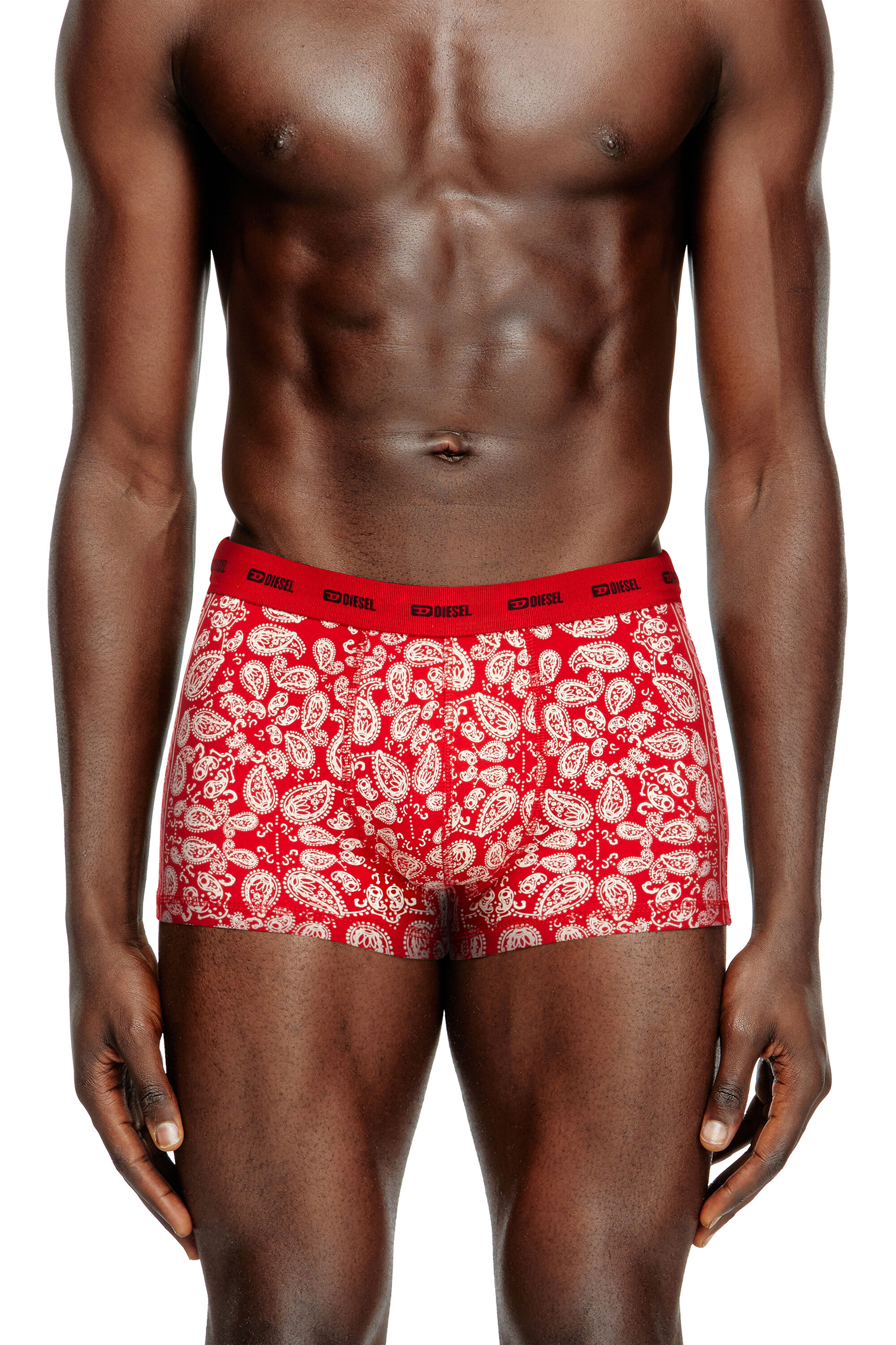 Diesel - DAMIEN-GFT-UTLT-3PACK, Set da 3 boxer in cotone stretch Uomo in Multicolor - 3