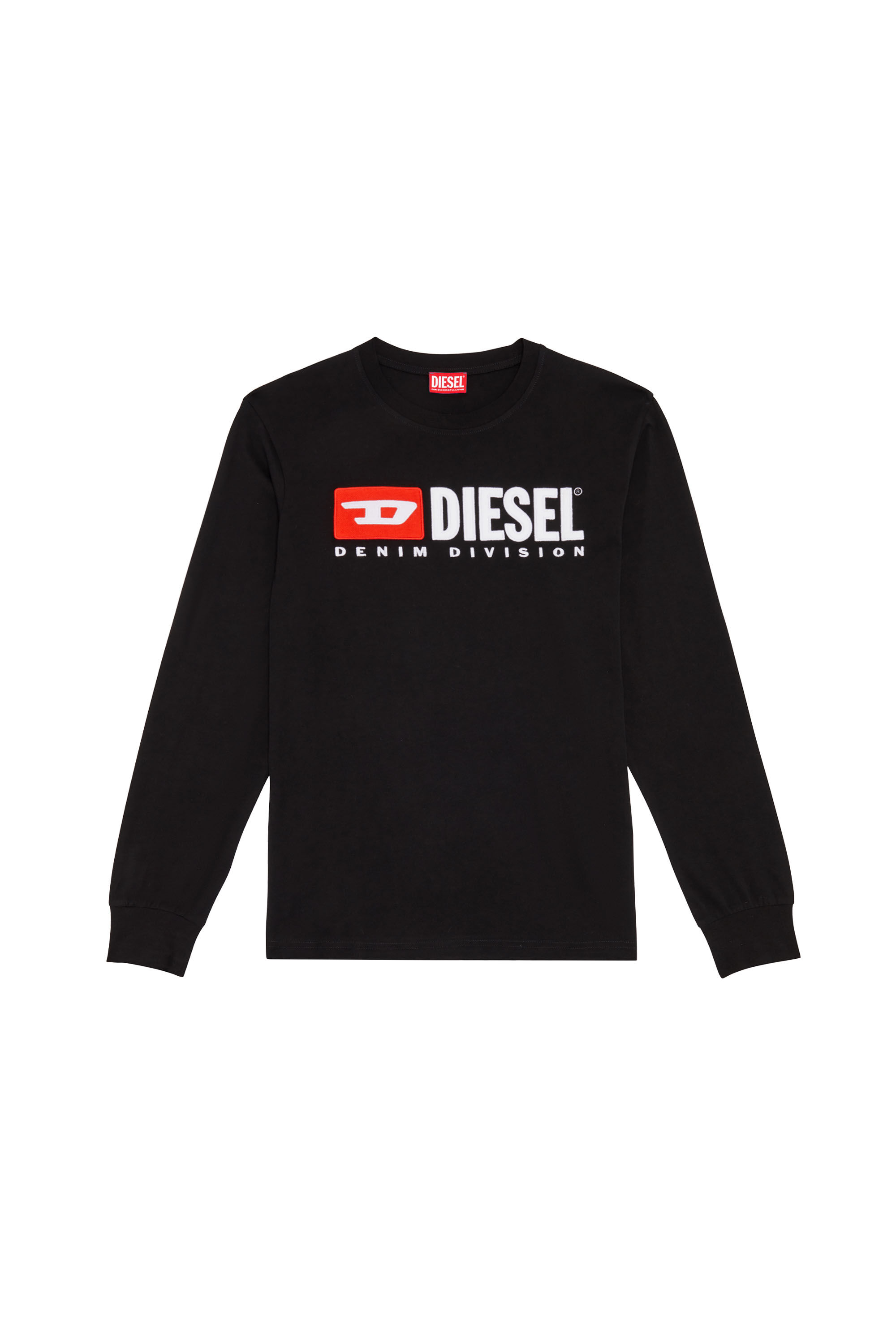Diesel - T-JUST-LS-DIV, Nero - Image 2