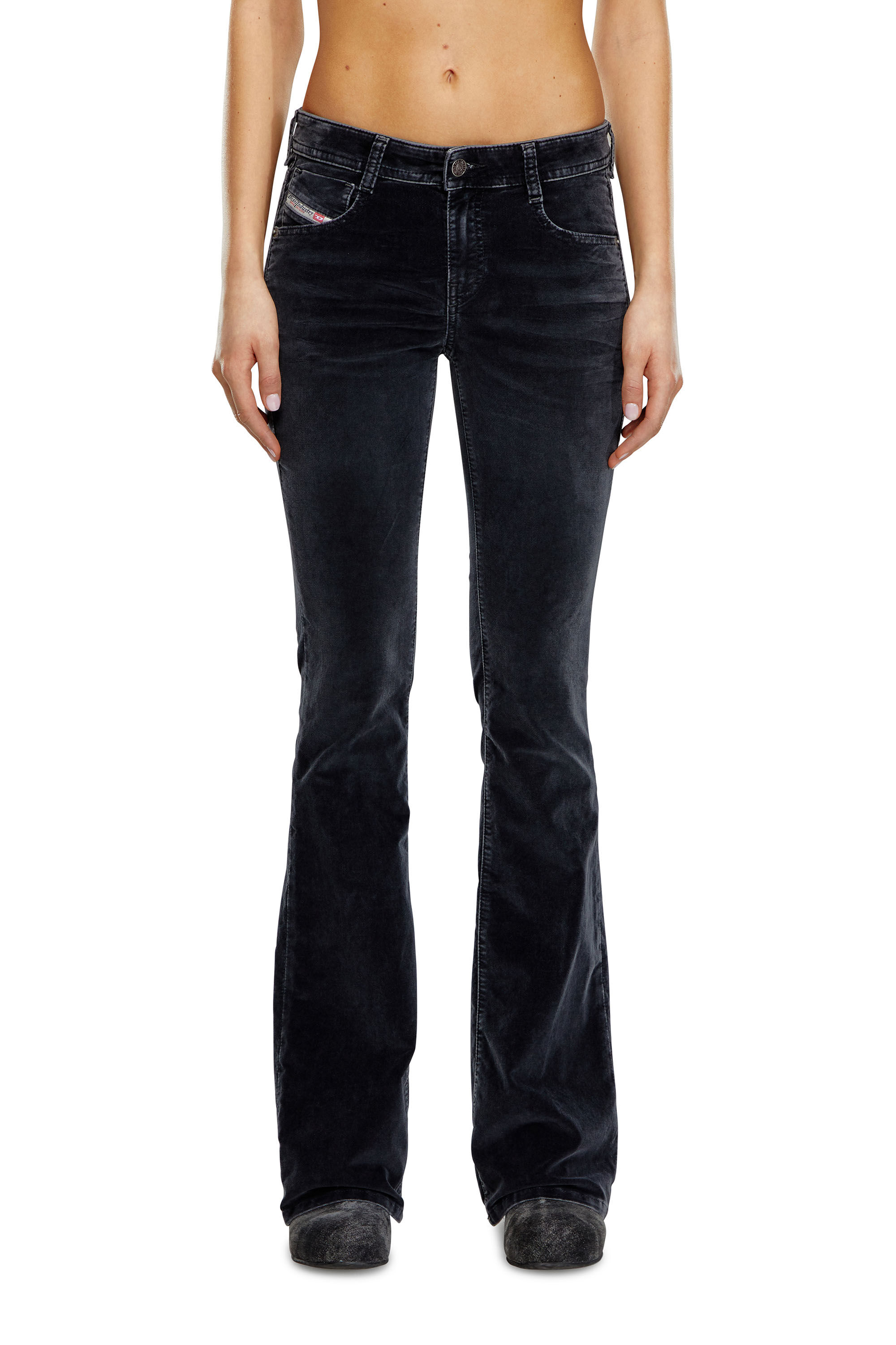 Diesel - Bootcut and Flare Jeans 1969 D-Ebbey 003HL, Nero - Image 3