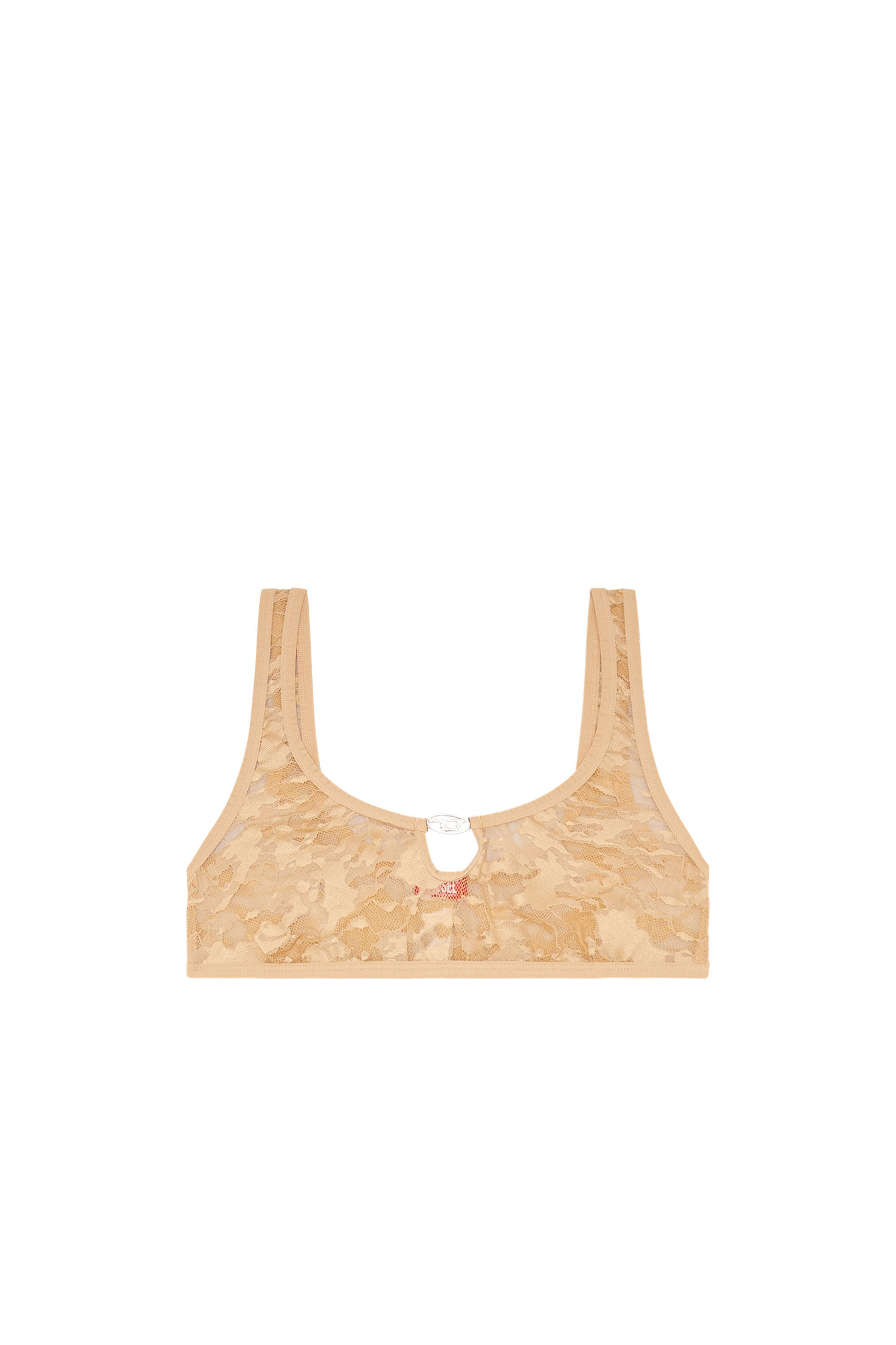 Diesel - UFSB-D-OVAL-LACE-BRALETTE, Light Brown - Image 1