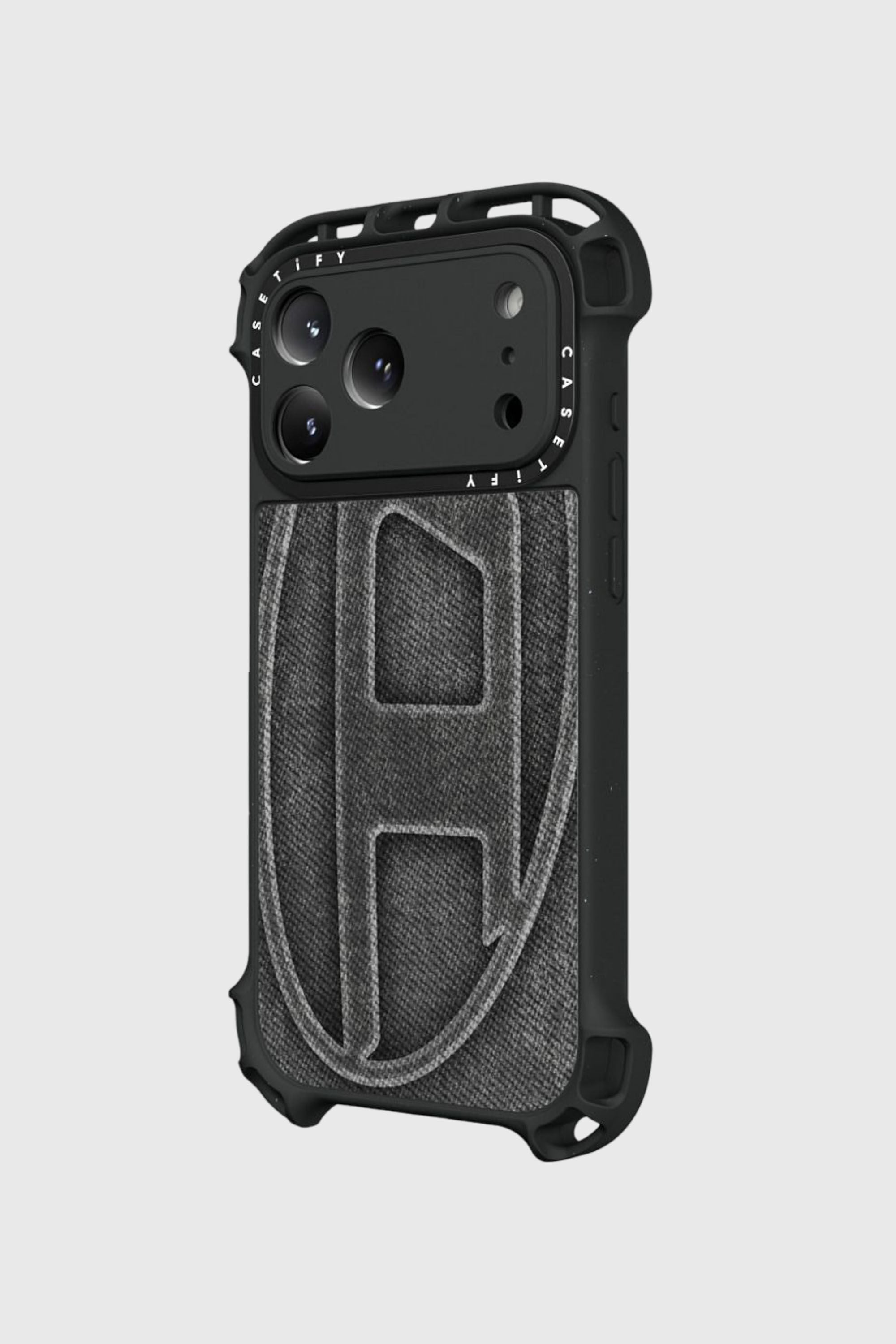 Diesel - 60599 MOULDED CASE, Custodia Oval D per iPhone 17 Pro Max Unisex in Nero - 2