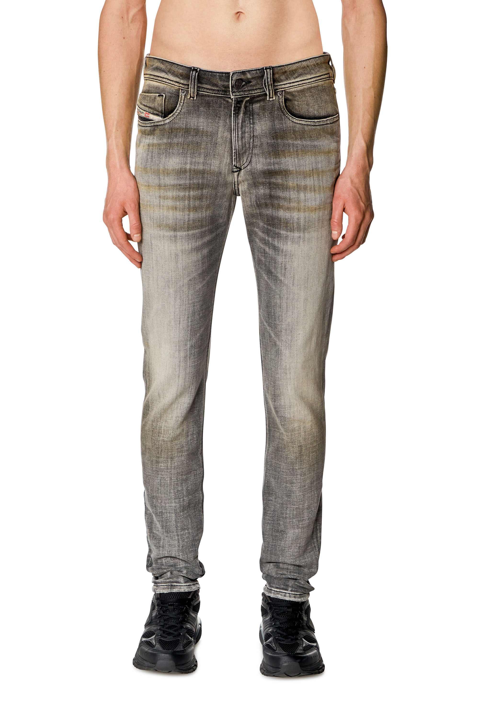 Jeans Uomo Skinny Grigio 1979 Sleenker Diesel