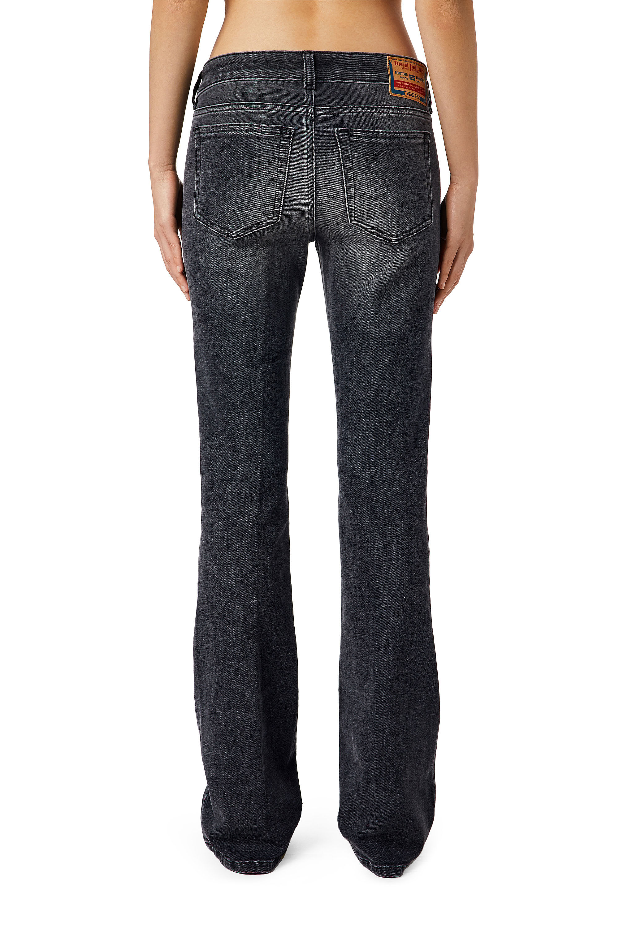 1969 D-EBBEY 0EIAG Donna: Jeans Bootcut and Flare Nero | Diesel