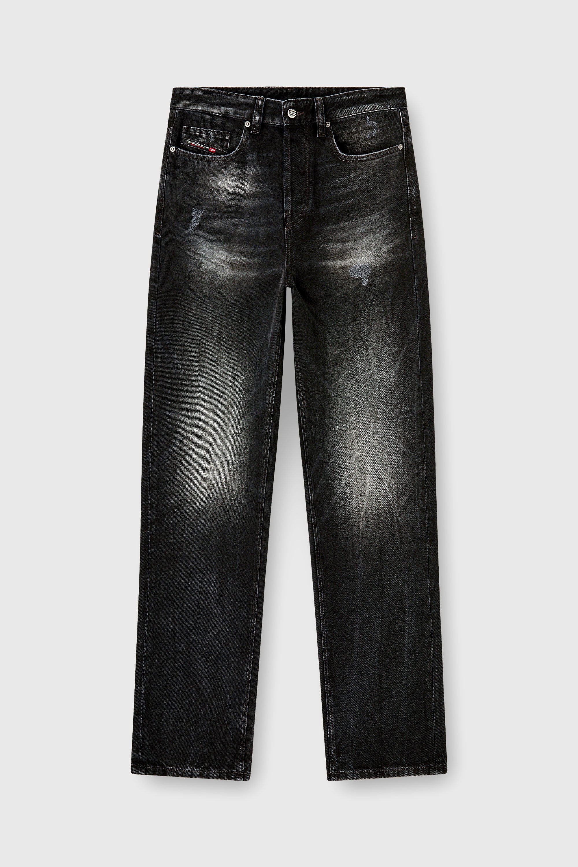 Diesel - Relaxed Jeans 2001 D-Macro 0BEBB Uomo, Nero - Image 6