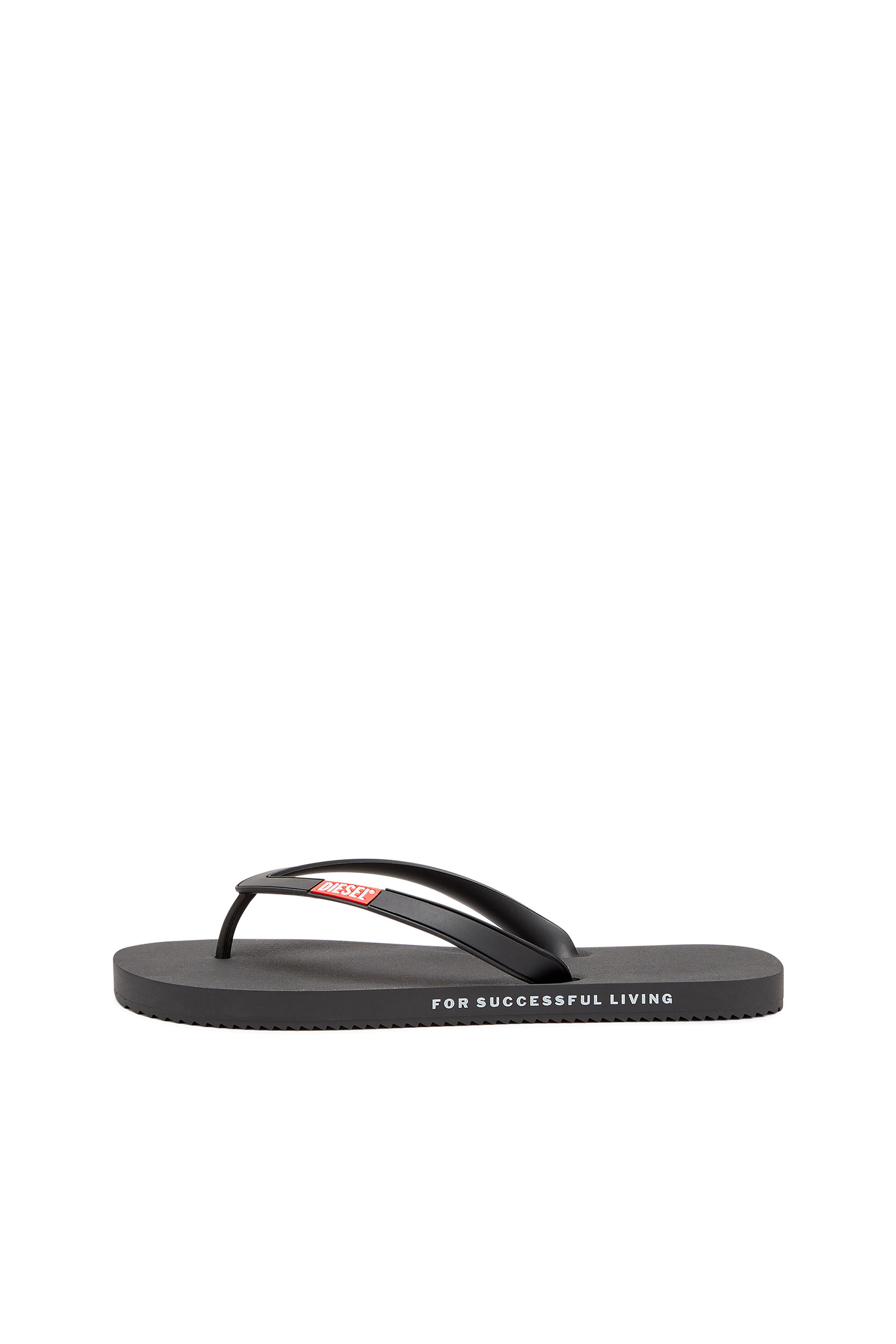 Diesel - SA-RIO, Sa-Rio-Infradito in gomma Uomo in Nero - 7