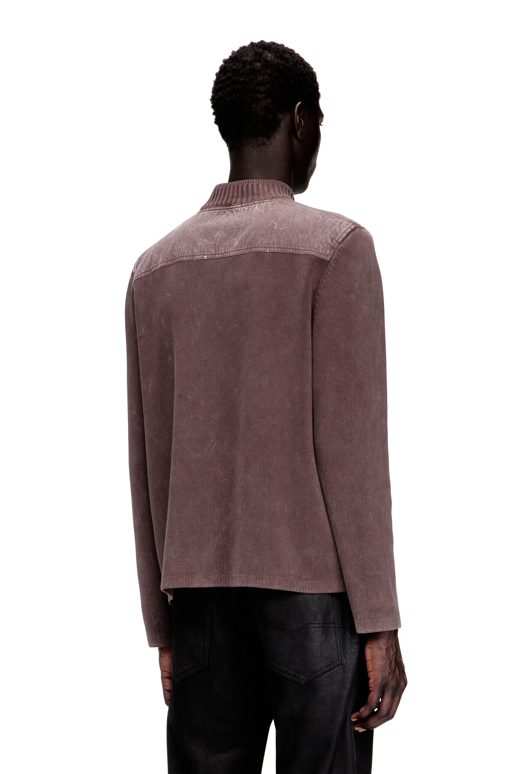 Diesel - K-GEROME, Cardigan con zip e tasche cargo Uomo in ToBeDefined - 4