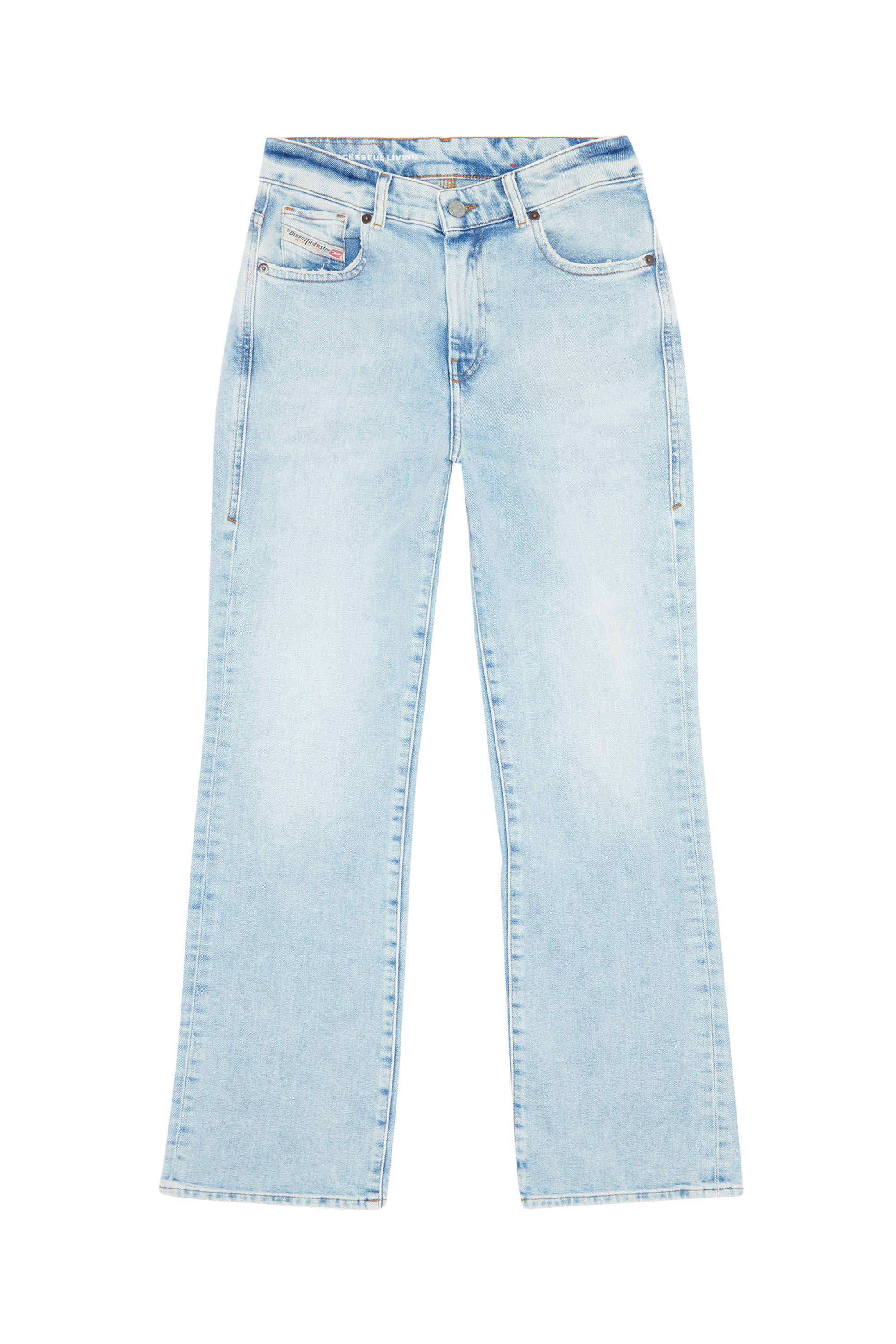 Diesel - Bootcut and Flare Jeans 2003 D-Escription 09E81, Blu Chiaro - Image 2
