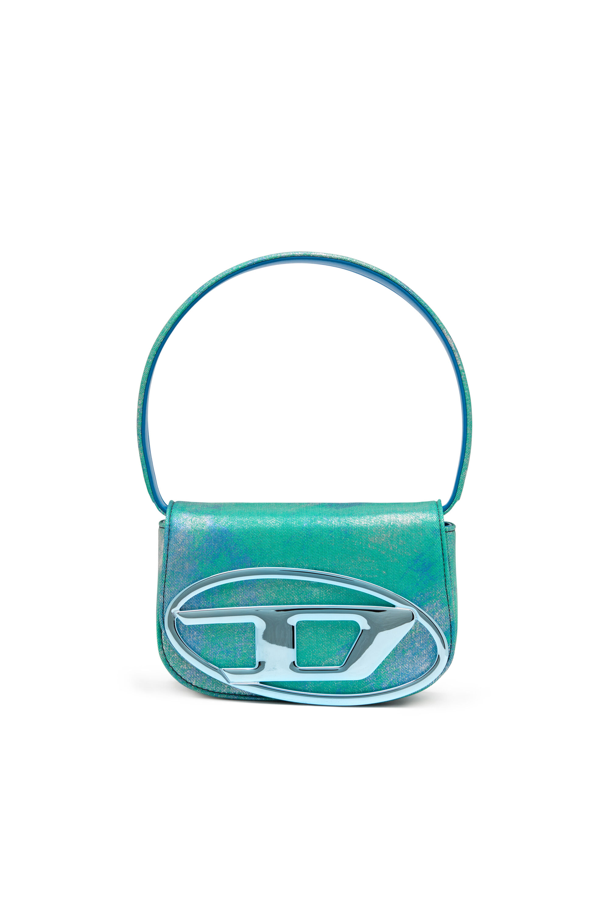 Diesel - 1DR, 1DR-Iconica borsa a spalla in denim pop-colour Donna in Multicolor - 1