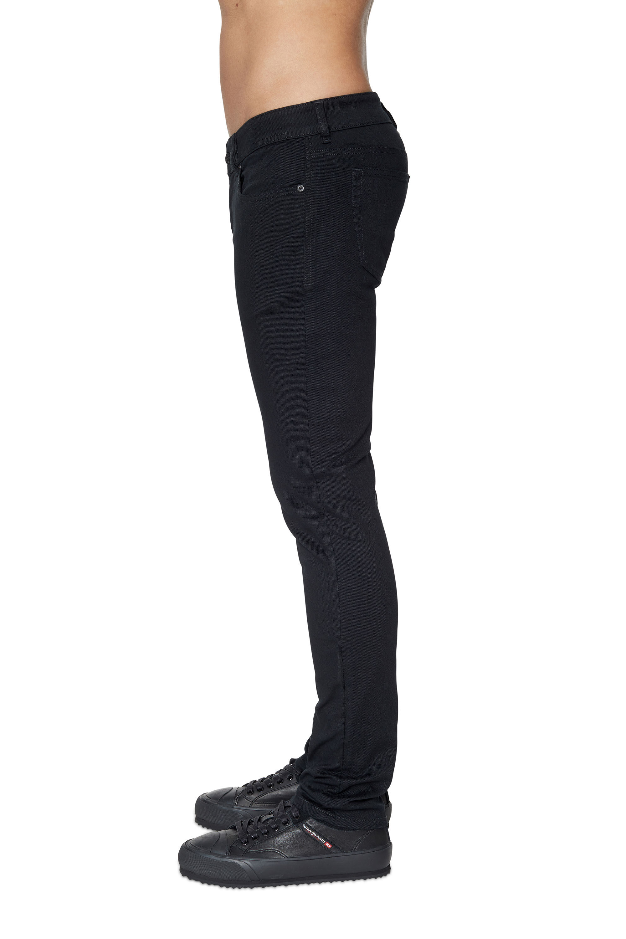 Diesel - 1979 Sleenker 09C51 Skinny Jeans, Nero/Grigio scuro - Image 5