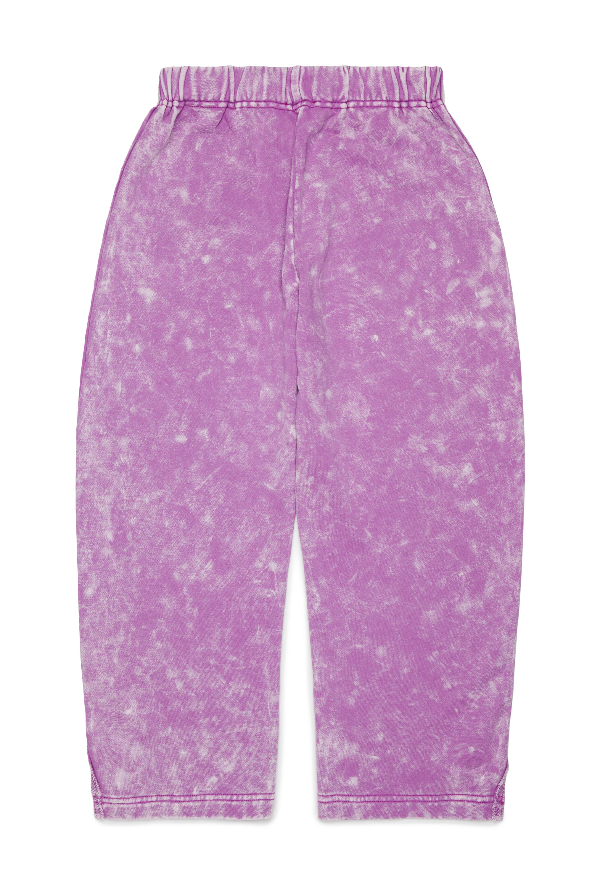 Diesel - PLOXY, Pantaloni in cotone effetto marmorizzato Donna in Viola - 2