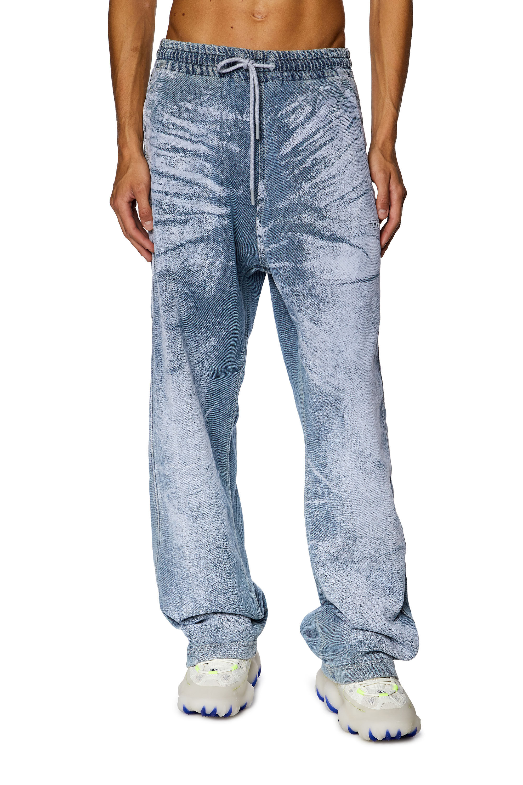 Faux denim pajama hot sale pants