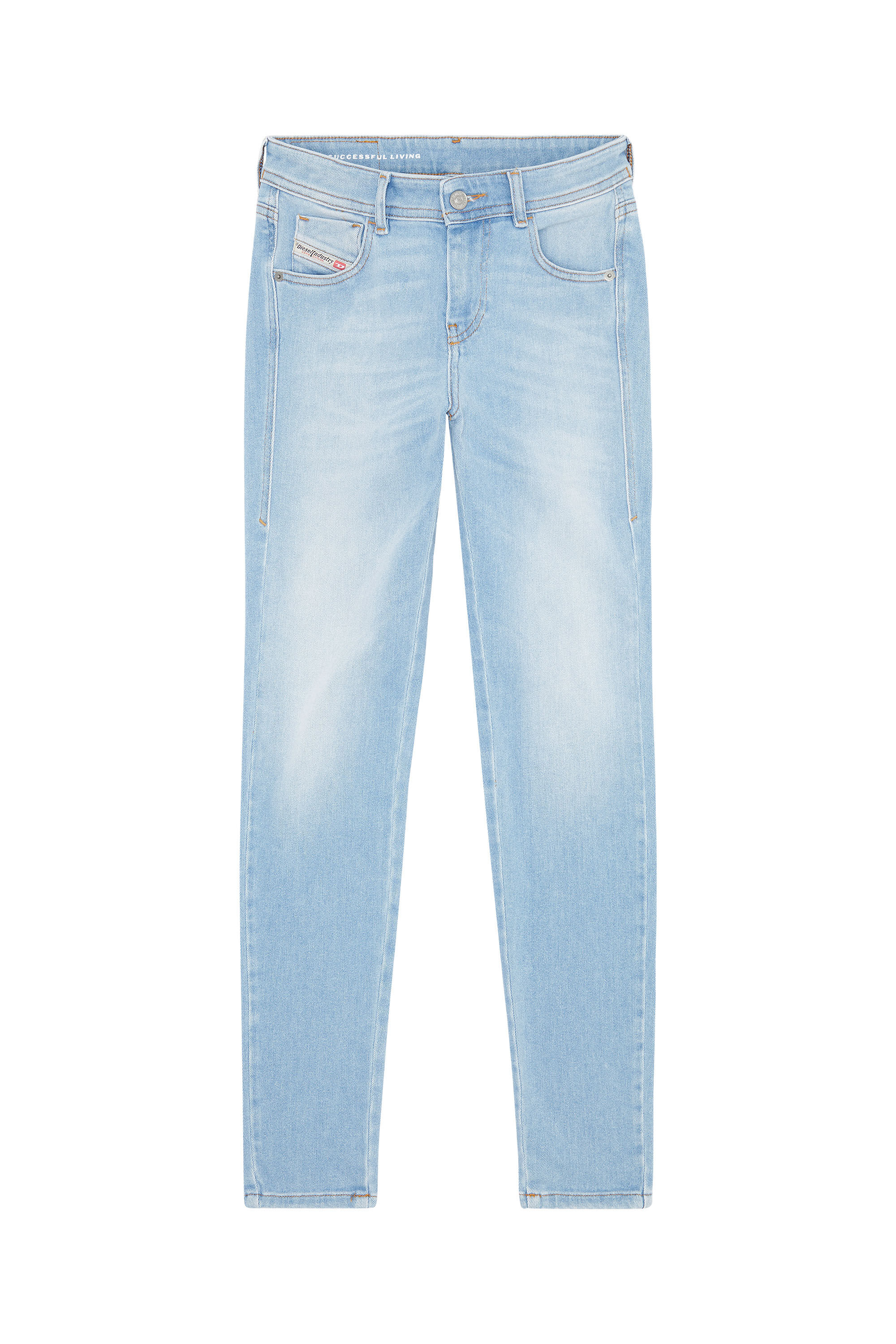 Diesel - Super skinny Jeans 2017 Slandy 09E76, Blu Chiaro - Image 2