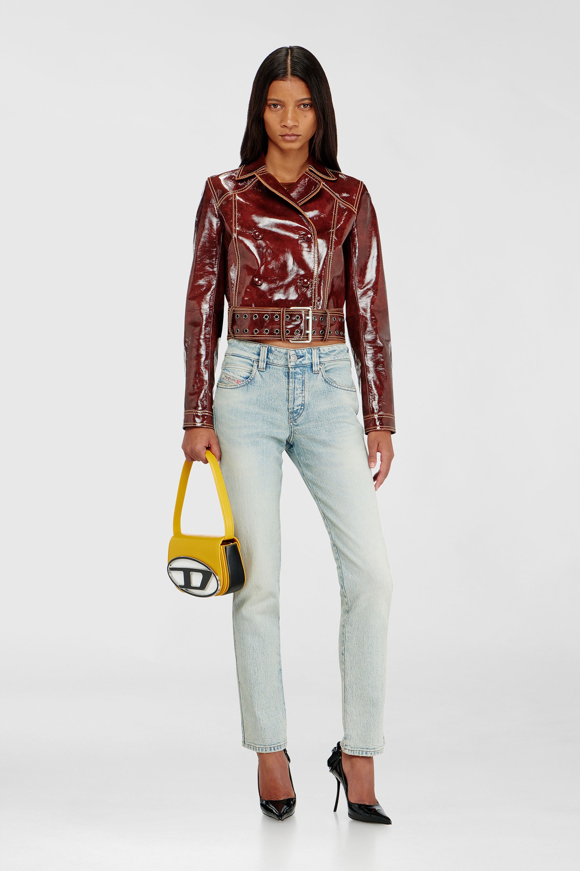 Diesel - Slim Jeans 1992 D-Jiann 0KBBK Donna, Blu Chiaro - Image 2