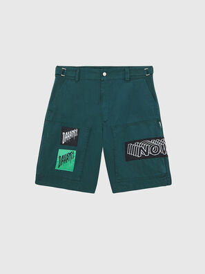 P-DUGA-SHO, Verde Scuro - Shorts