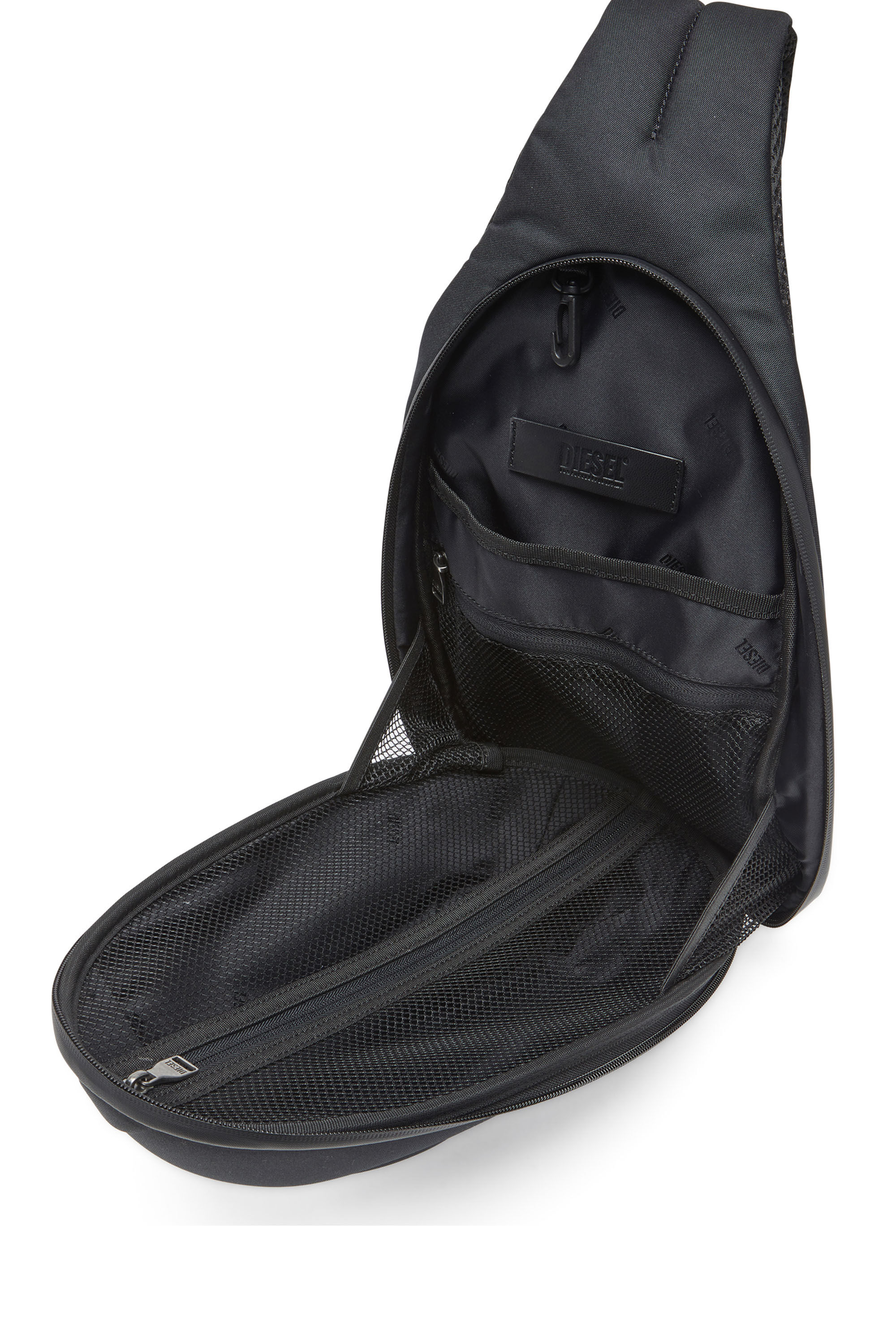 1DR Pod Borsa monospalla rigida Uomo Nero Diesel
