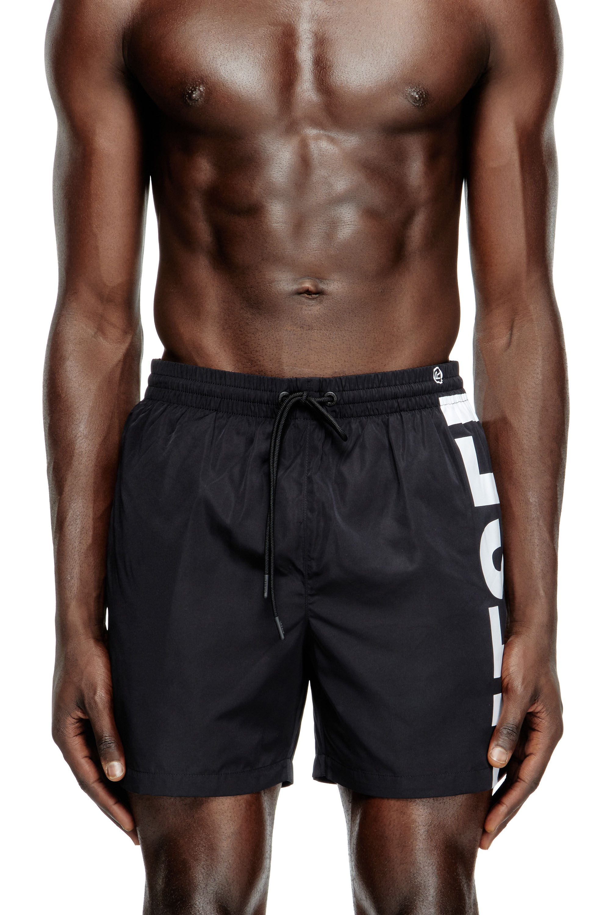 Diesel - RIO-41-D-CORE, Pantaloncini da mare con maxi logo Uomo in Multicolor - 1