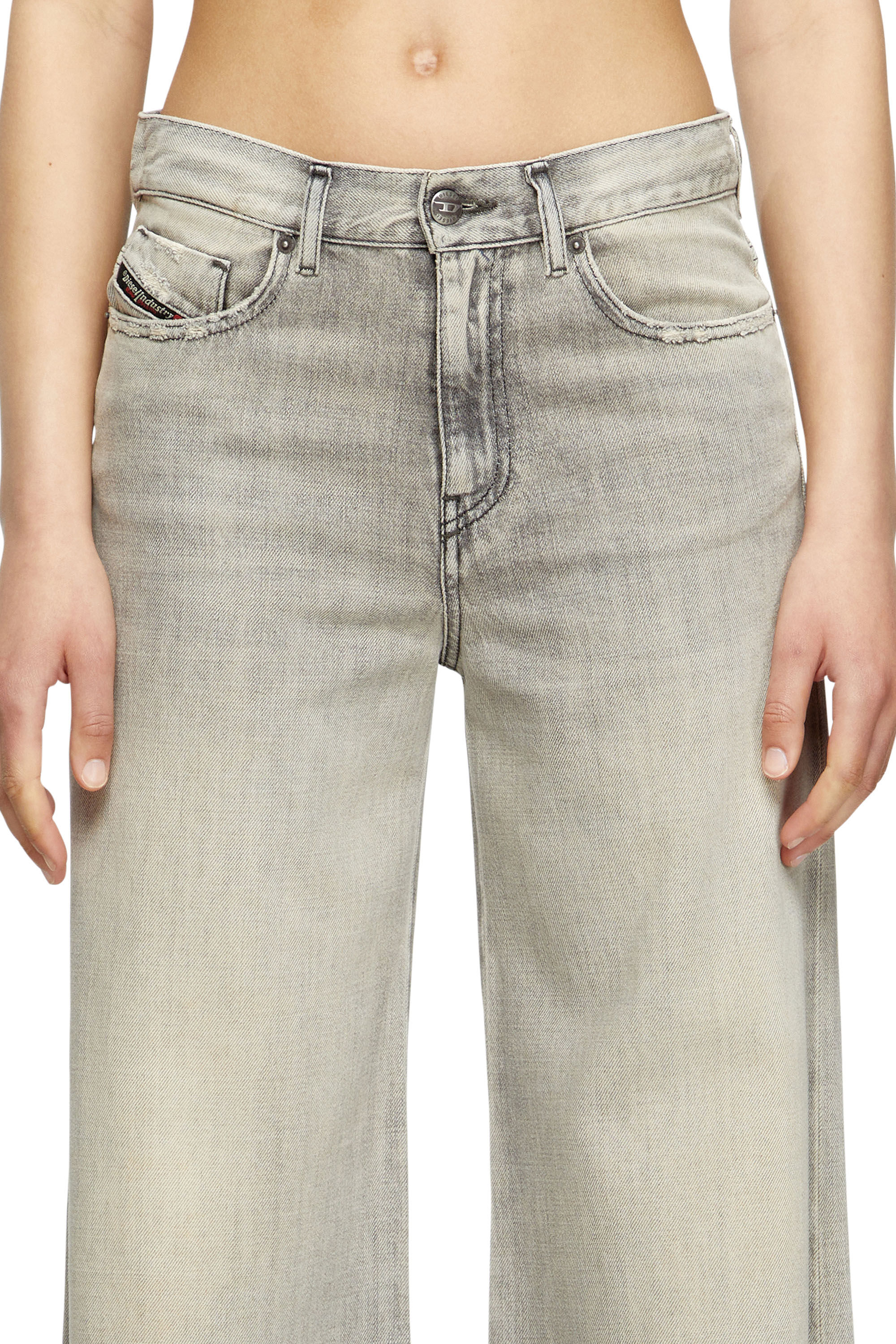 Diesel - Flare Jeans 1978 D-Akemi 068RU Donna, Grigio - Image 5