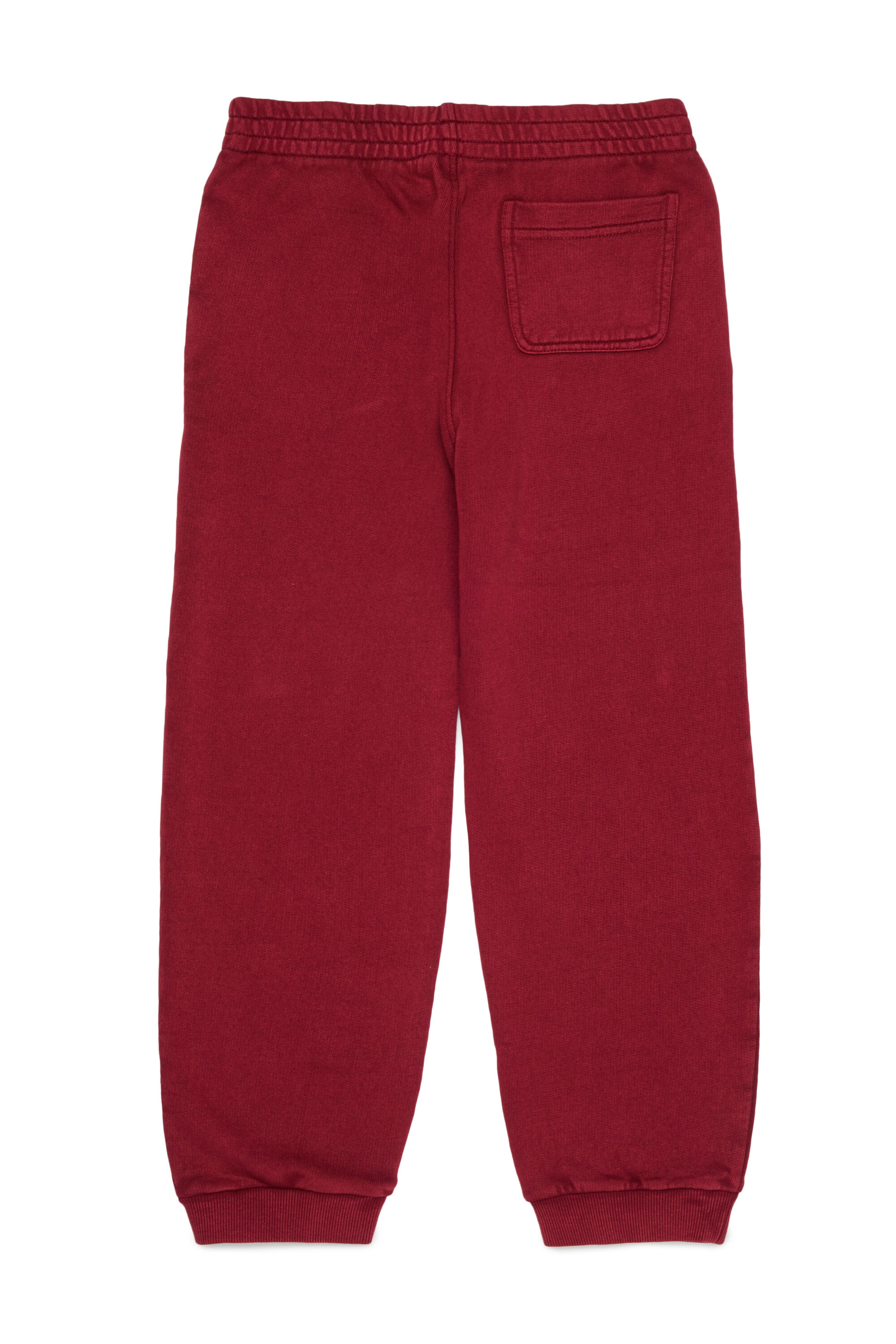 Diesel - PTISEL, Pantaloni in cotone con stampa logo Uomo in Rosso - 2