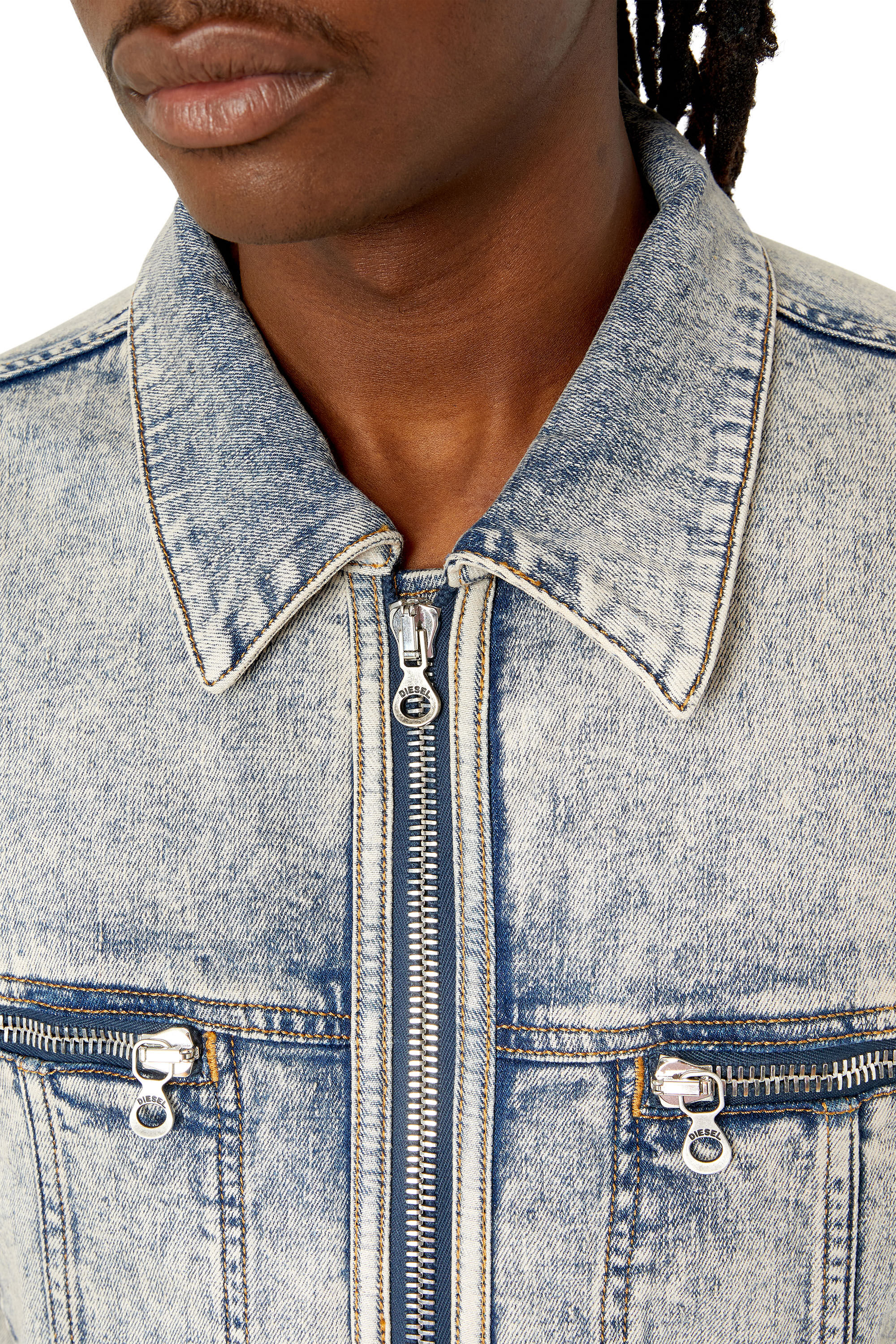Diesel - D-BARCY-RE, Blu Chiaro - Image 5
