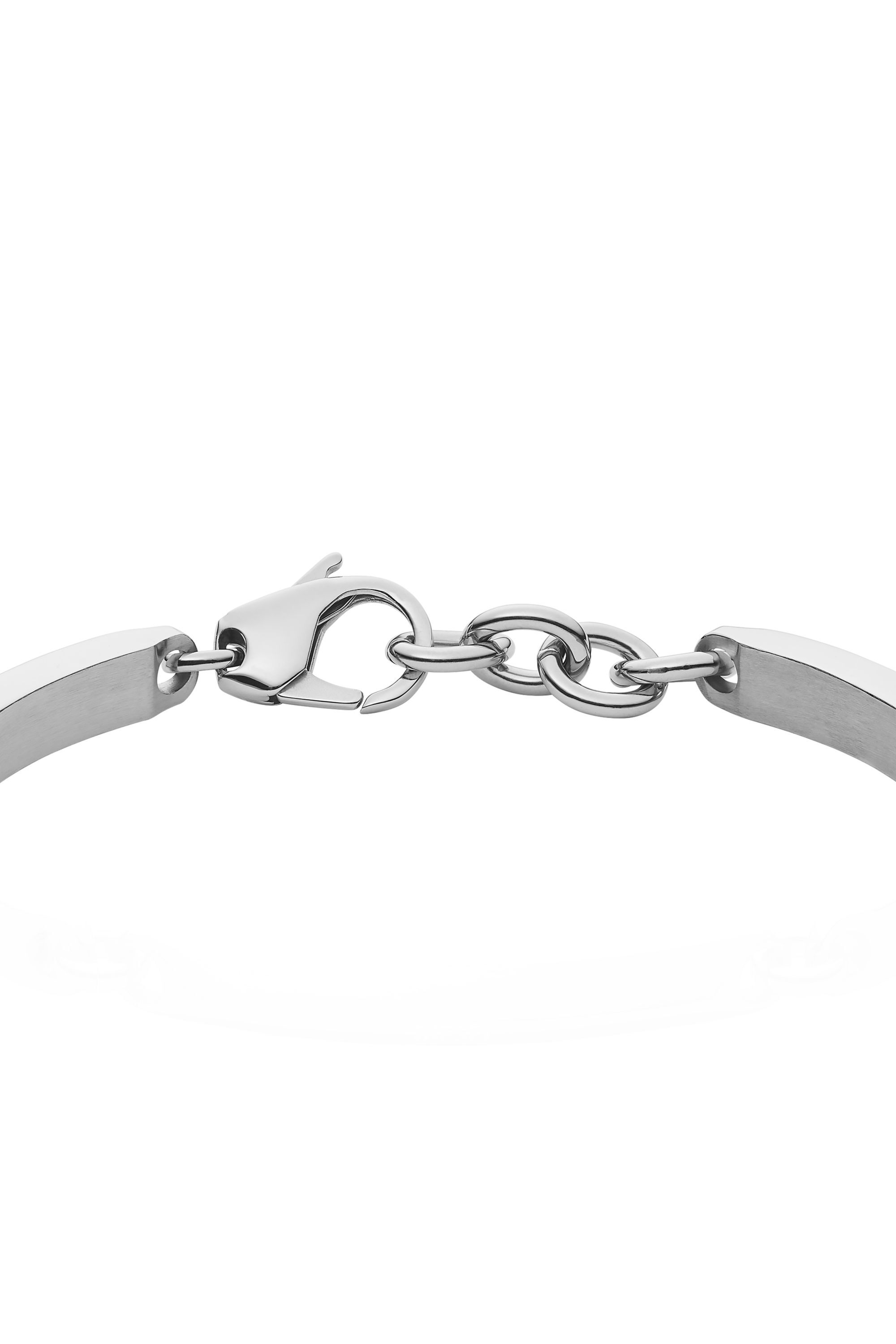 Diesel - DX1172, Braccialetto in acciaio inossidabile Uomo in Argento - 2