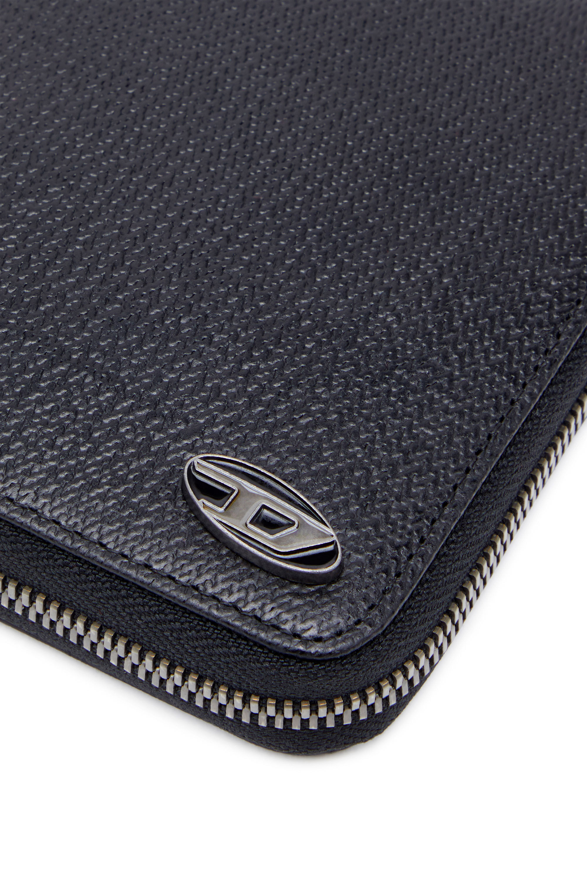 BI FOLD COIN ZIP M Uomo Portafoglio in pelle testurizzata Diesel