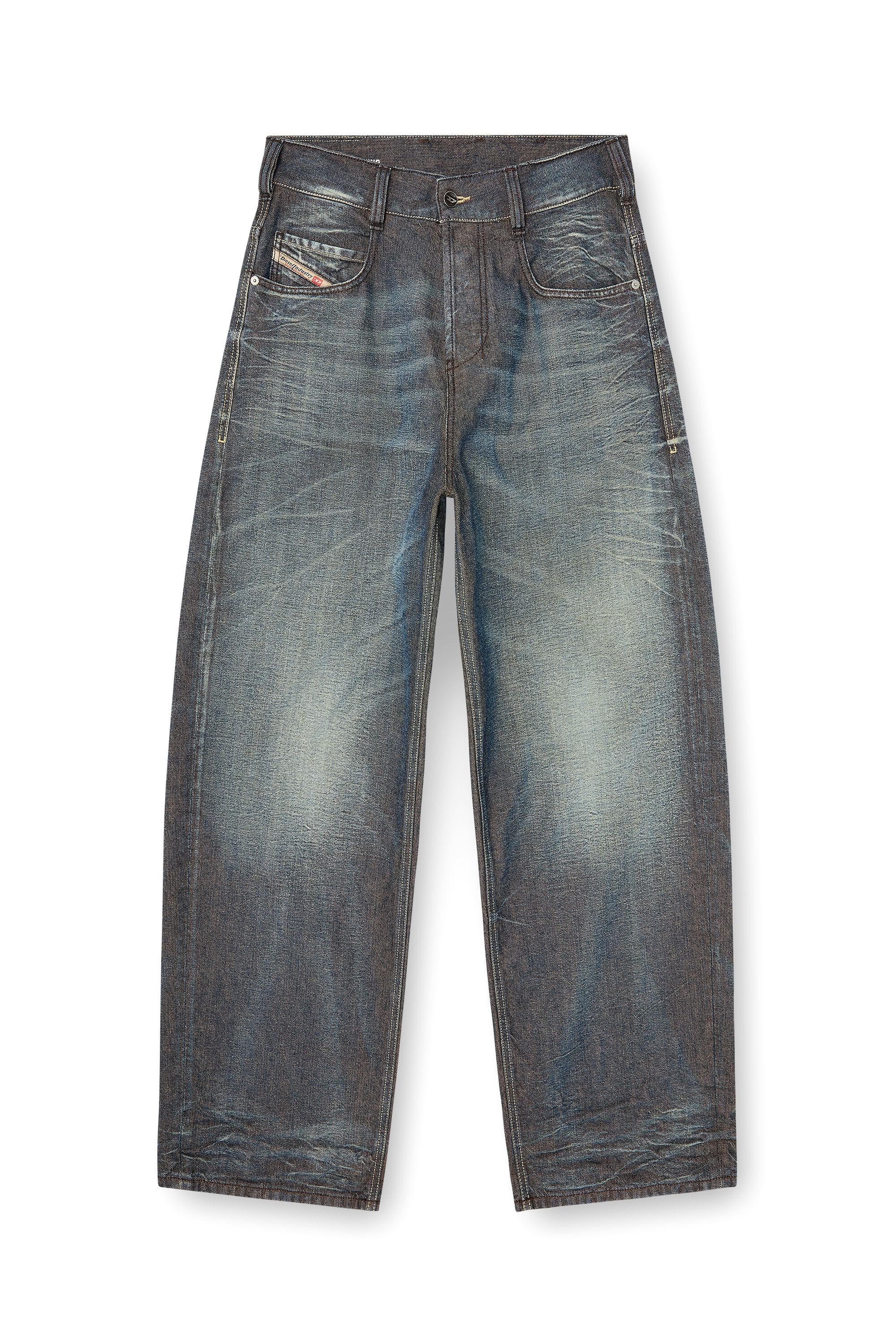 Diesel - Relaxed Jeans 1997 D-Enim-M 007EM Unisex, Blu Scuro - Image 6
