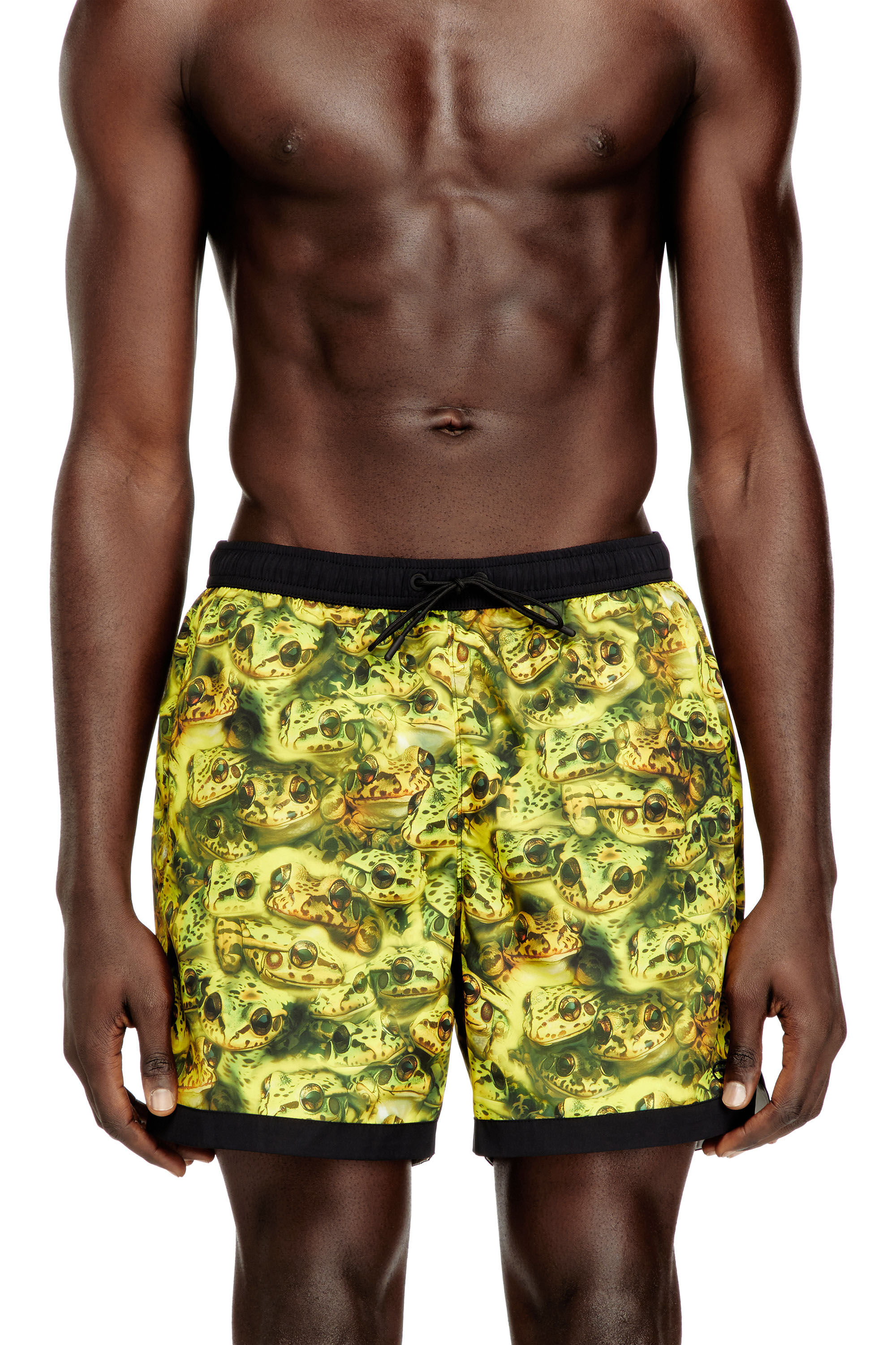 Diesel - SOCCER-41-D-POP-C, Costume da bagno stile boxer con stampa integrale Uomo in ToBeDefined - 1