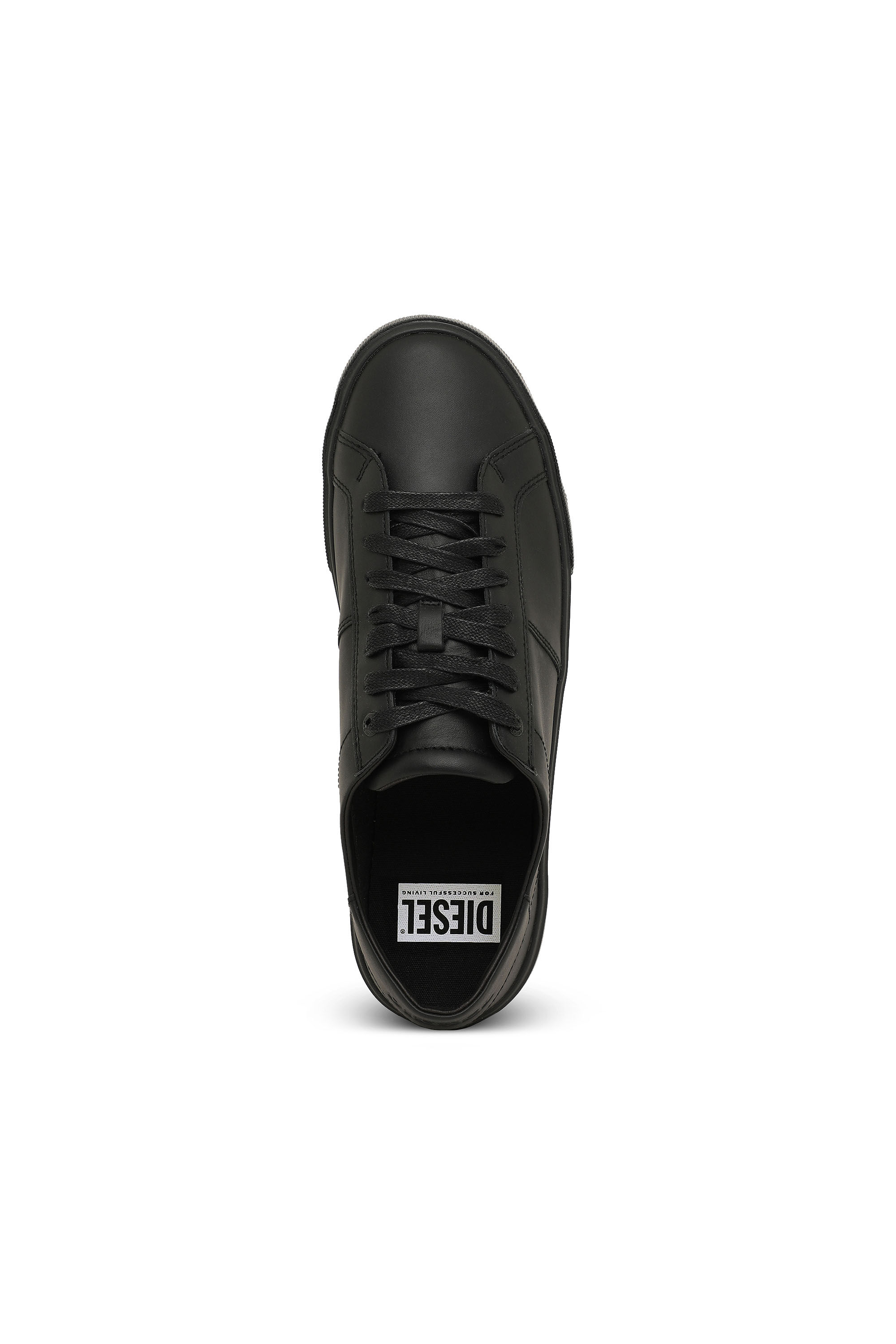 Diesel - S-MYDORI LC, Sneaker basse in pelle Uomo in Nero - 6