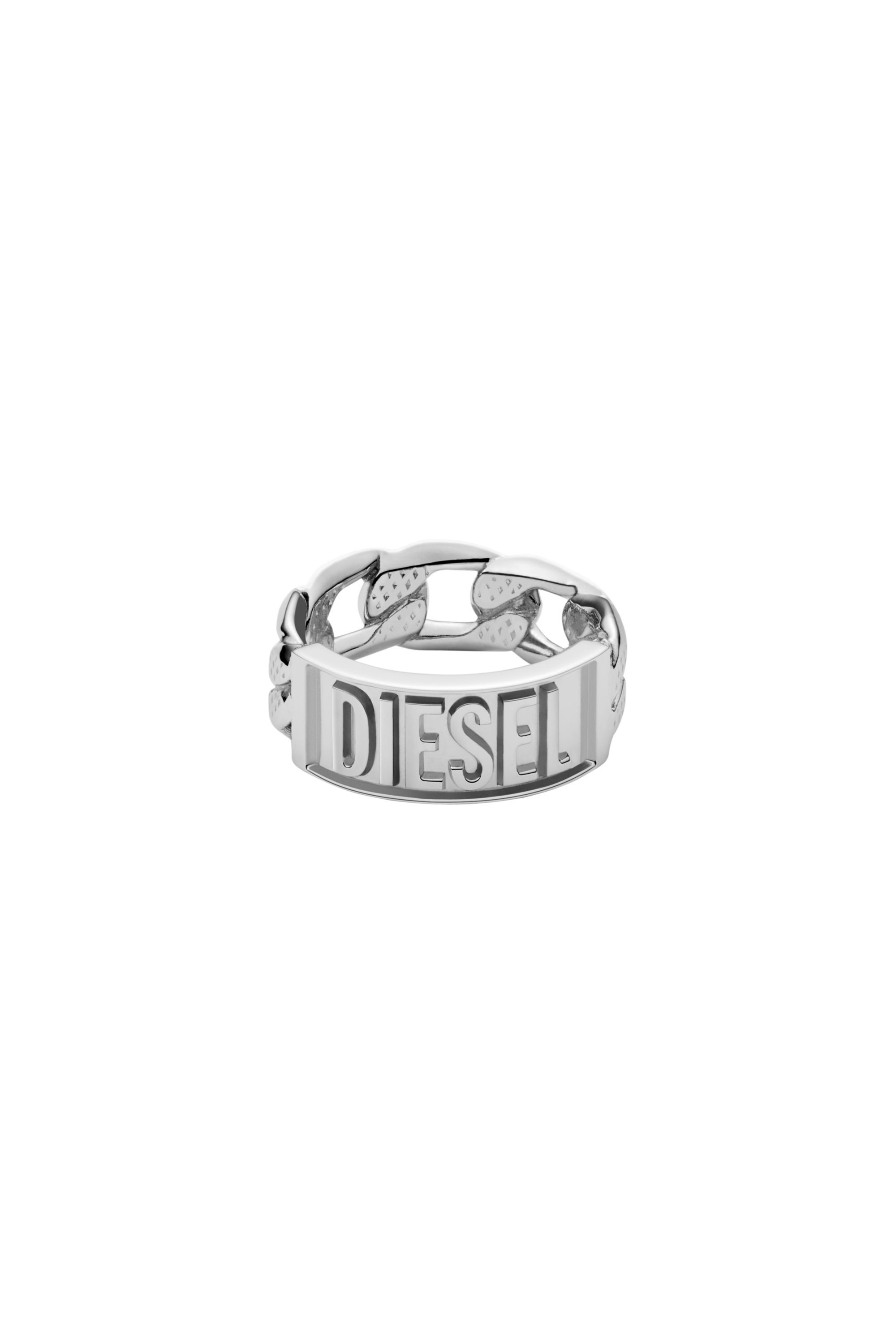 Diesel - DX1347, Anello in acciaio inossidabile Uomo in Argento - 2