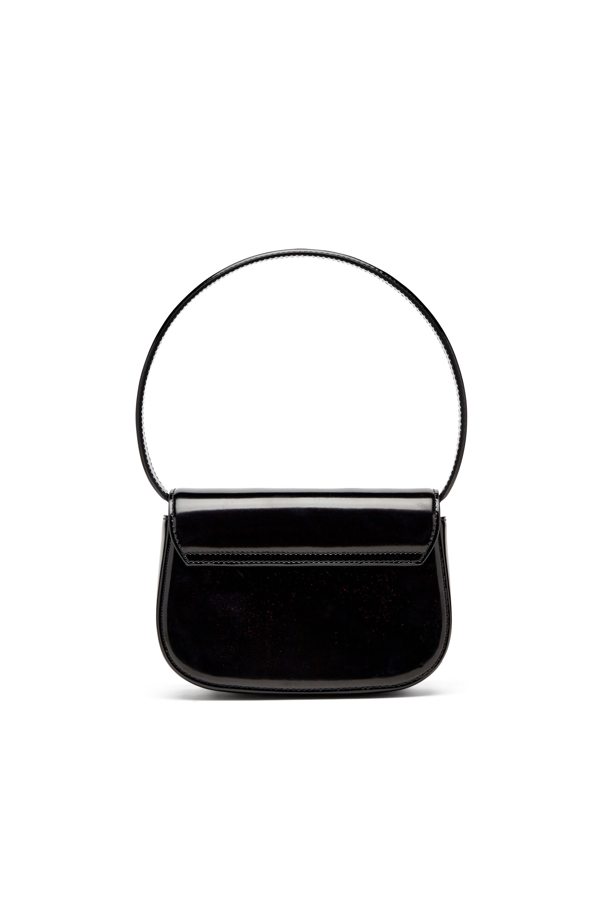 Diesel - 1DR, 1DR-Iconica borsa a spalla in pelle specchiata Donna in Nero - 3