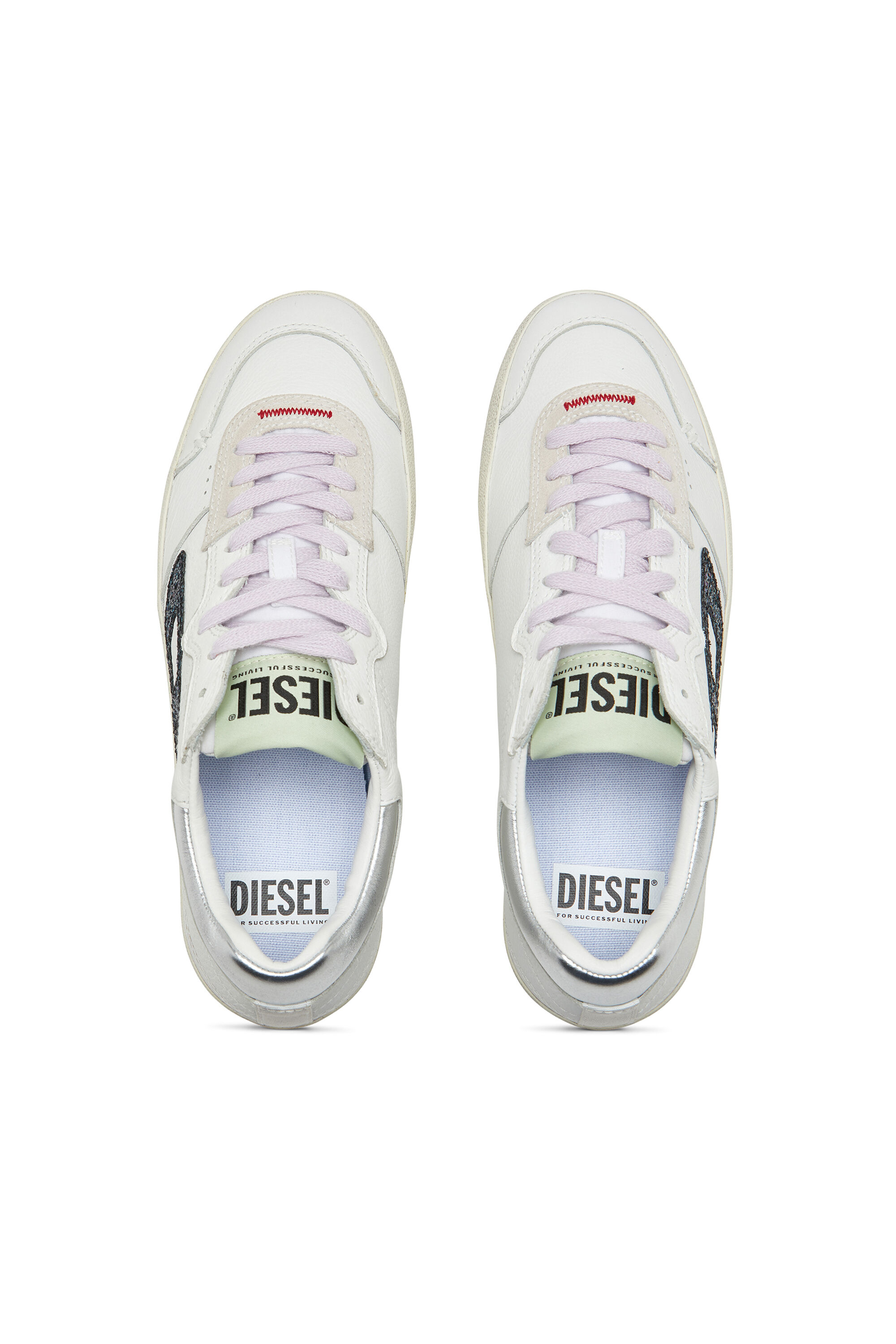 Diesel - S-LEROJI LOW W, Bianco/Nero - Image 4