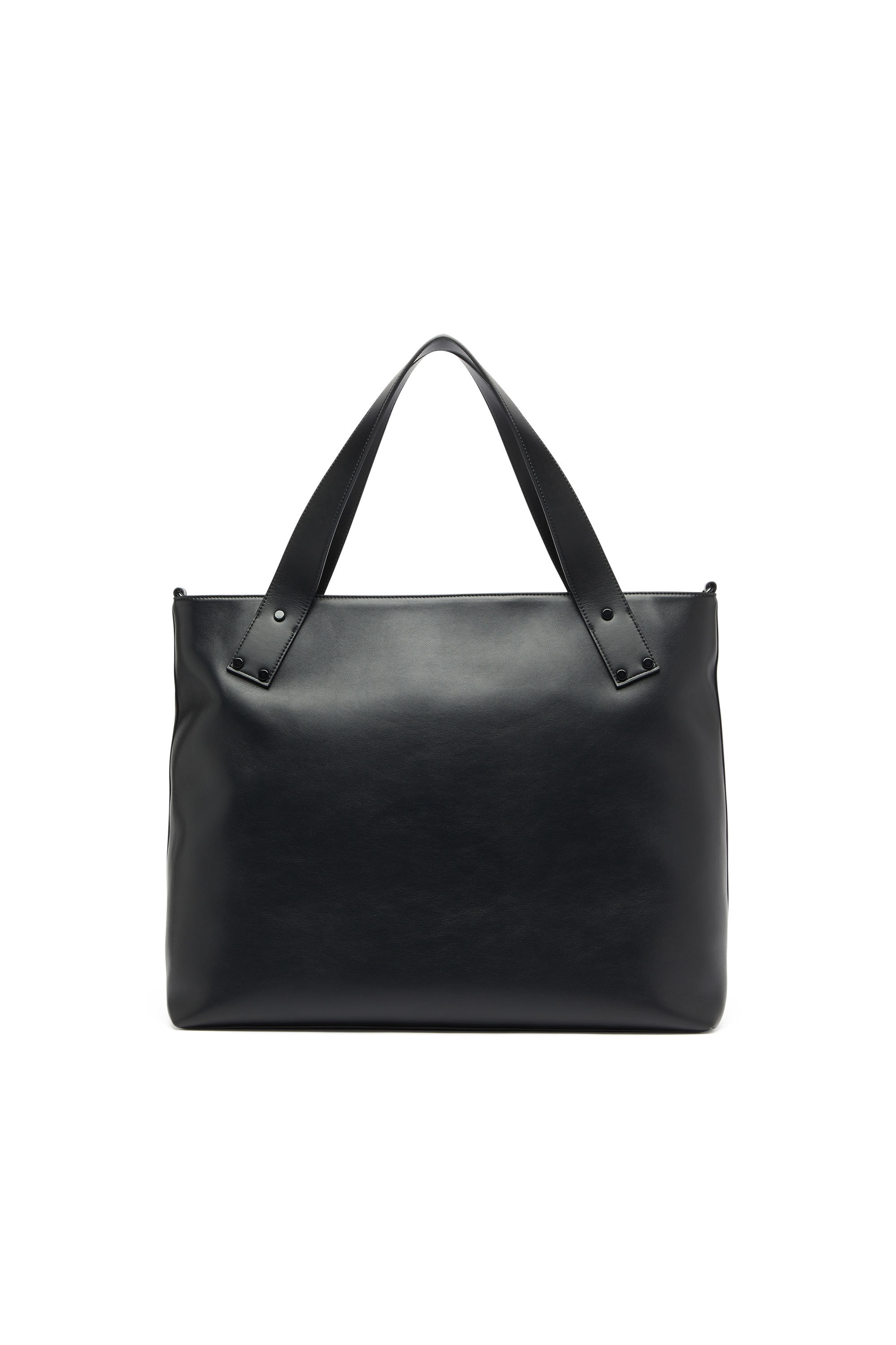 Diesel - RIVET-D TOTE E\W, Rivet-D - Shopping bag con zip e tasca con patta Uomo in Nero - 2