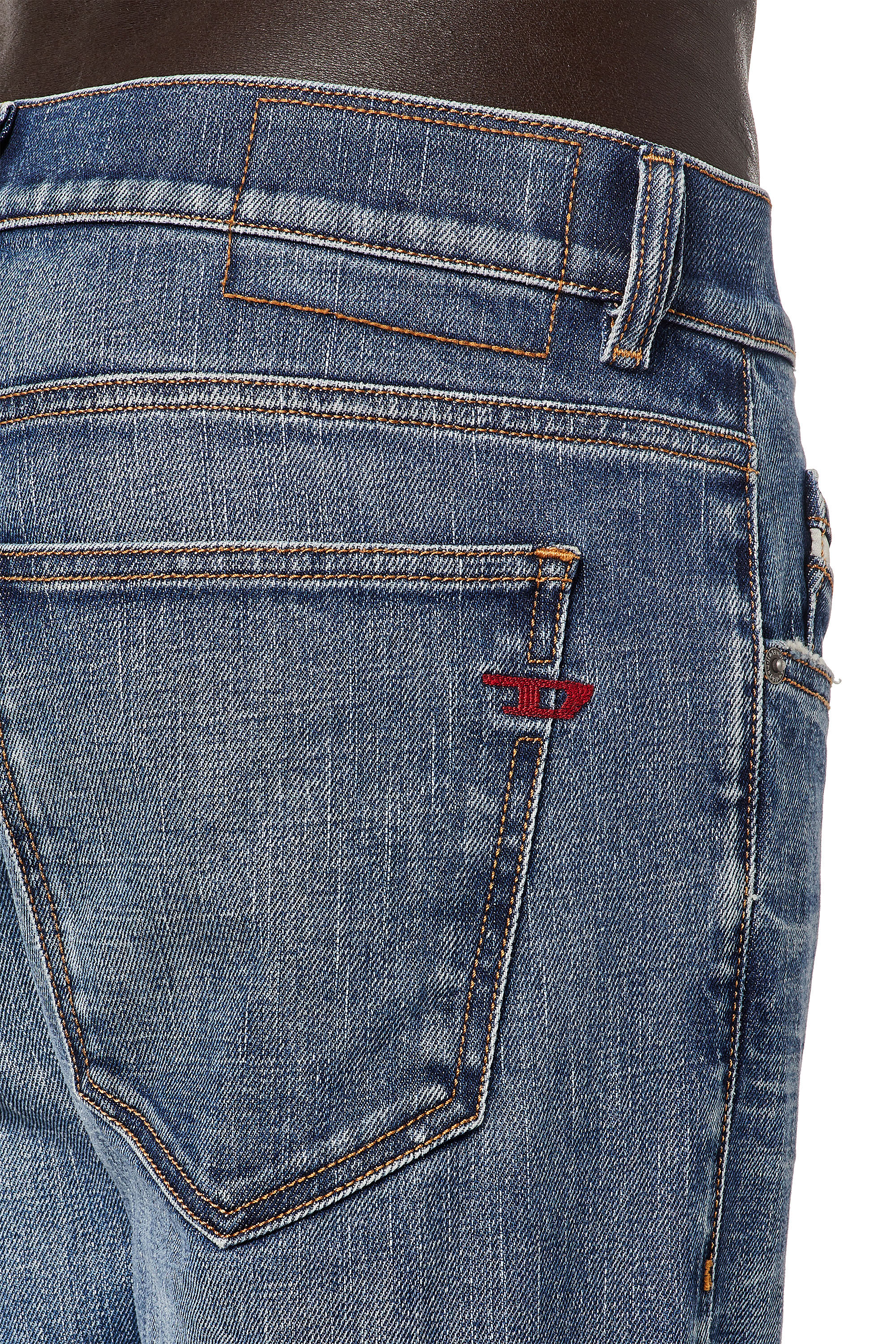 Jeans slim D-Strukt 2019DIESEL in Denim da Uomo colore Blu Uomo Abbigliamento da Jeans da Jeans a sigaretta 