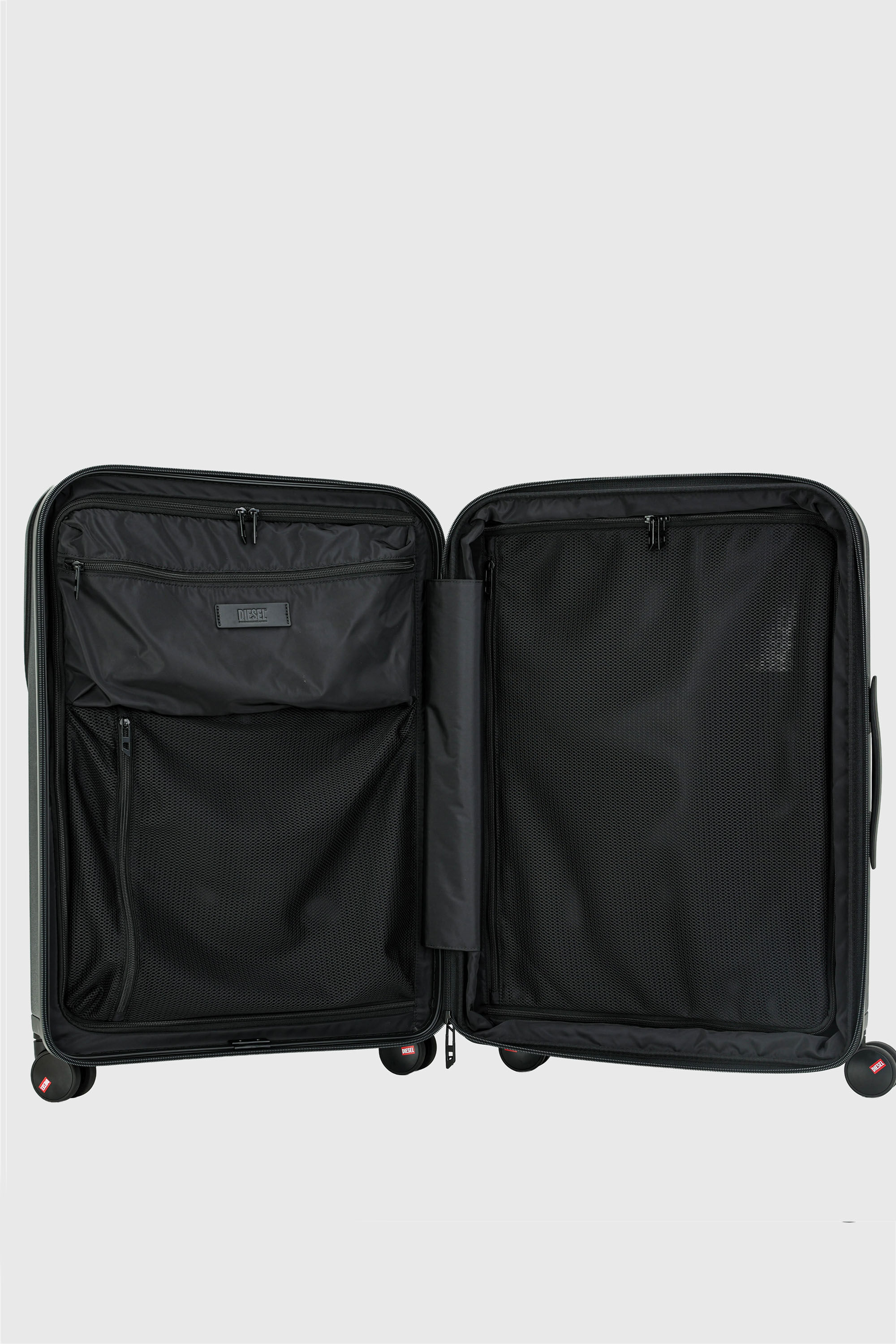 Diesel - LU0043 HARD LUGGAGE - DSL012, Valigia Oval D taglia M Unisex in Nero - 3
