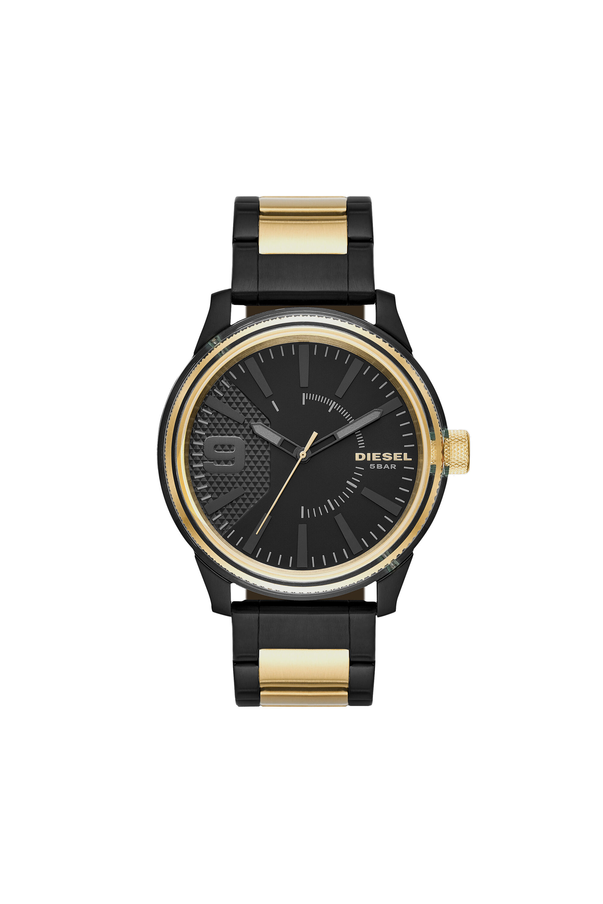 Diesel - DZ1877, Orologio in acciaio inossidabile con tre lancette Uomo in Nero - 1