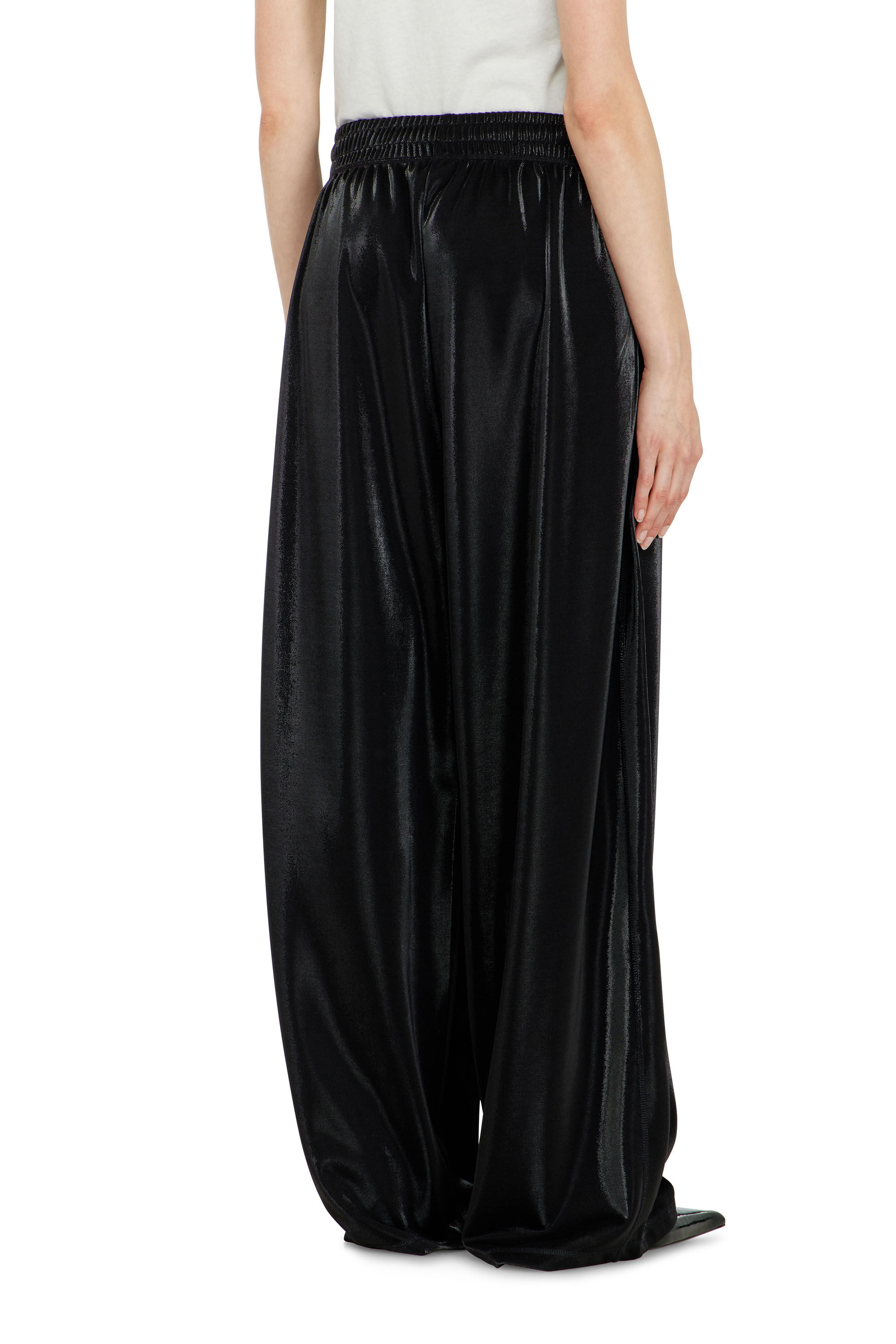 Diesel - P-ROSY, Pantaloni da tuta in piquet lucido Donna in ToBeDefined - 4