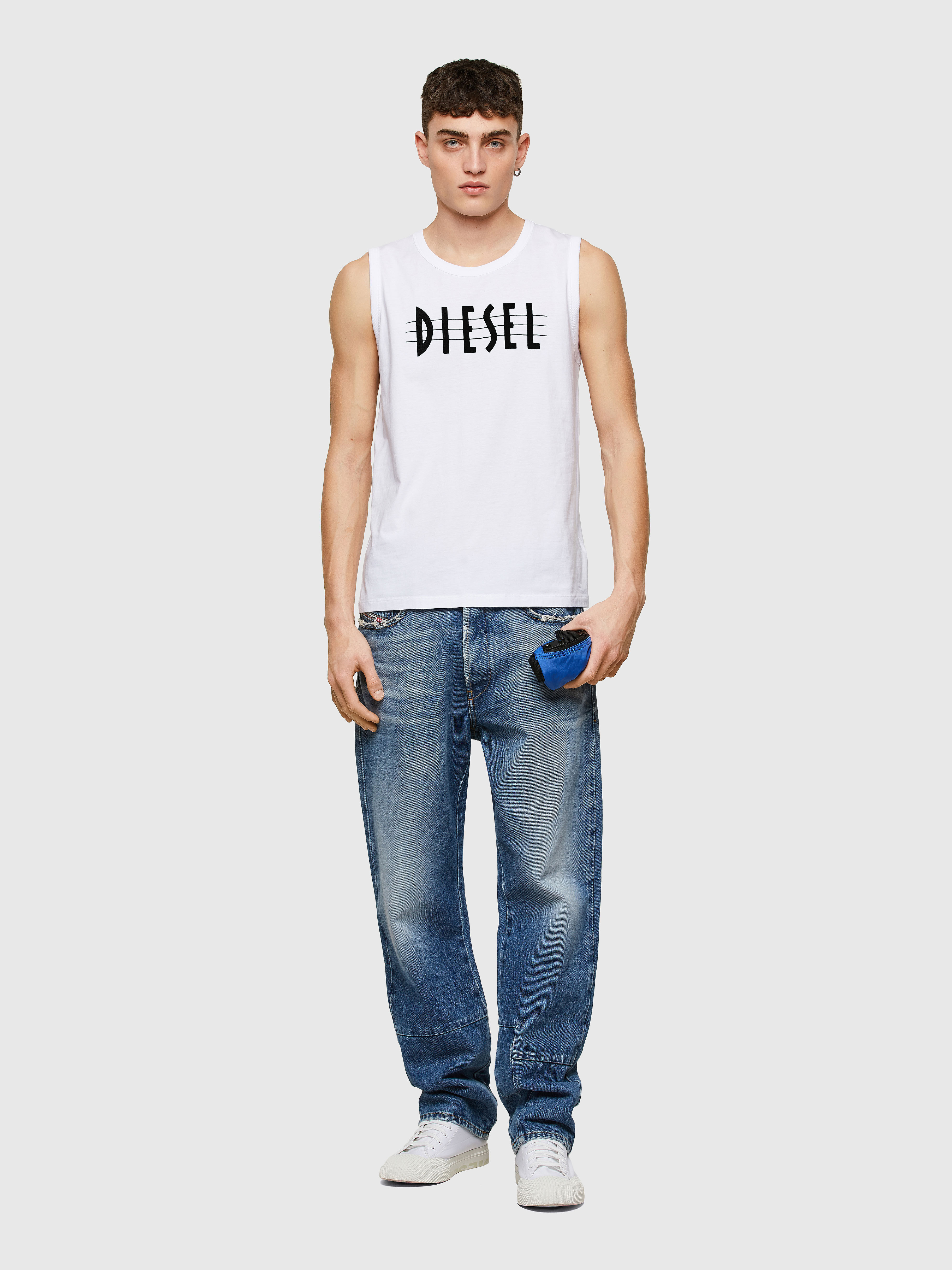 SMILODOX Tank Top Men | Muscle Shirt Ideale per Lo Sport Gym Fitness