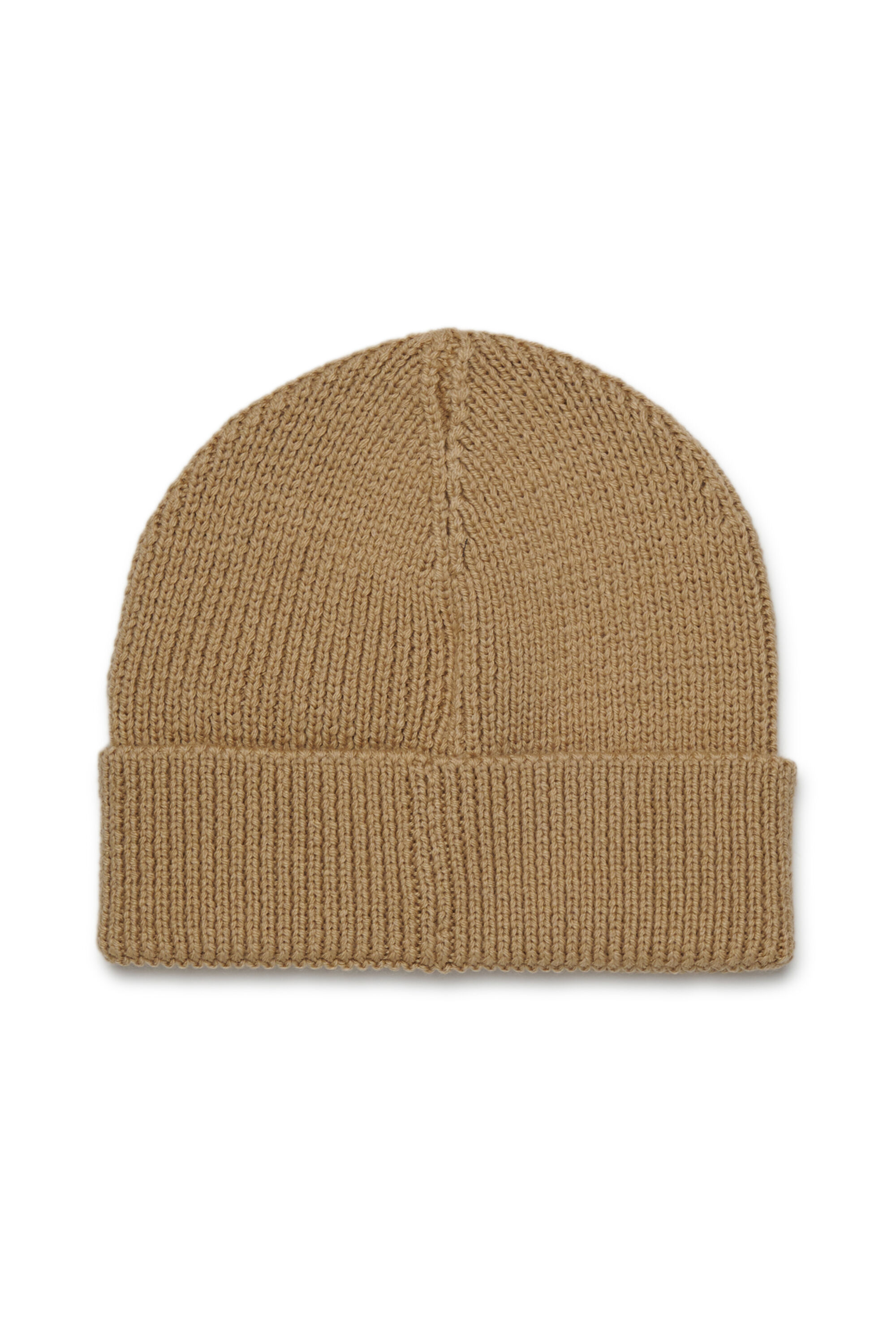 Diesel - FLYB, Berretto in misto lana con risvolto Unisex in Marrone - 2