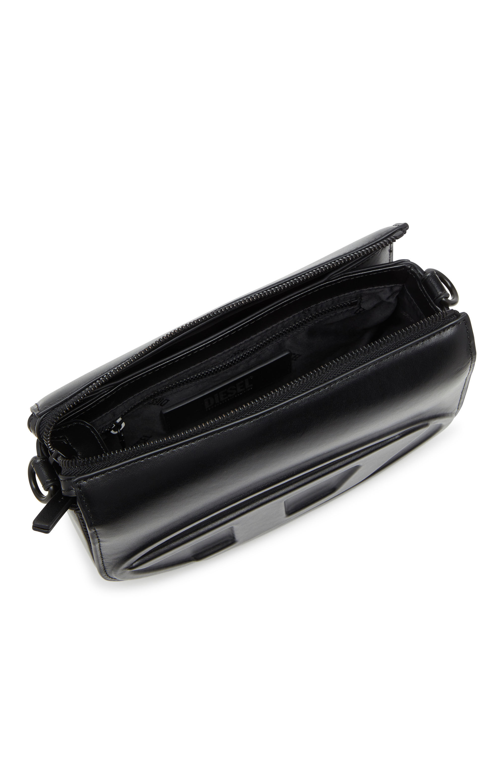 Diesel - 1DR CAMERA BAG, 1DR-Camera bag in pelle premium Unisex in Nero - 5