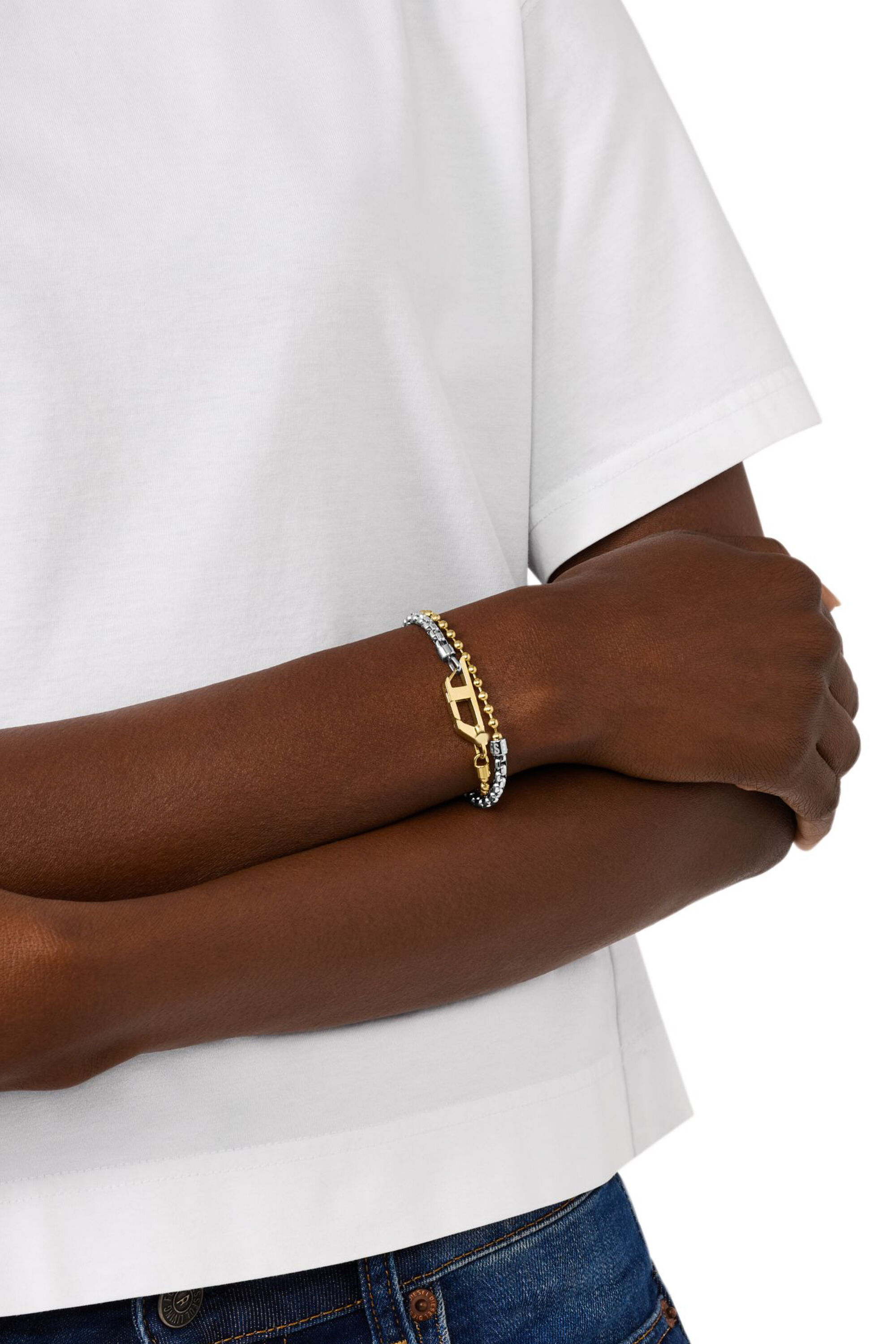 Jeans bracelet gold shop