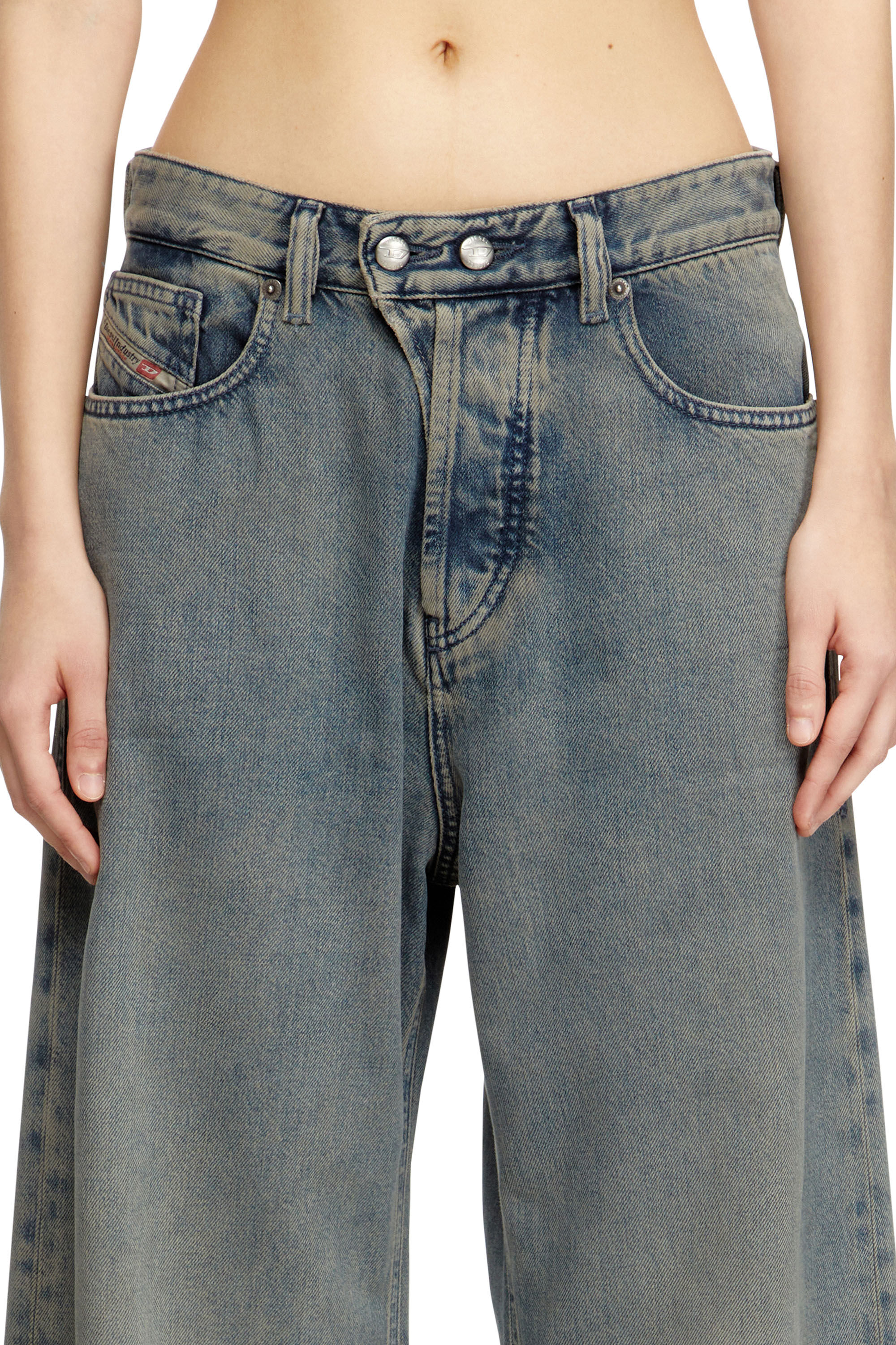 Jeans Donna Relaxed Blu medio 1996 D-Sire | Diesel