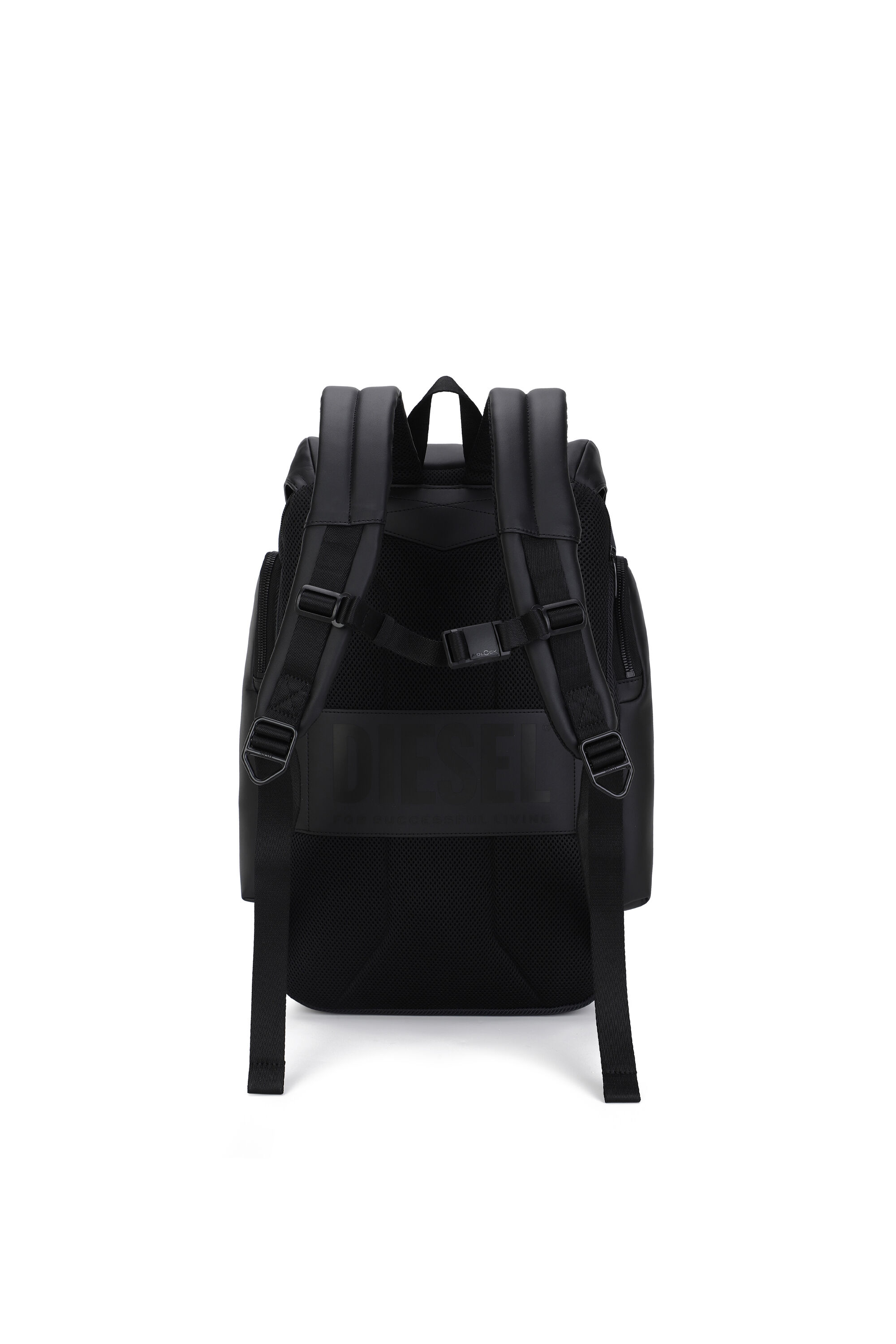Diesel - DIESEL CARBON FIBER BACKPACK-BLACK  DSB0, Zaino business funzionale Unisex in Nero - 2