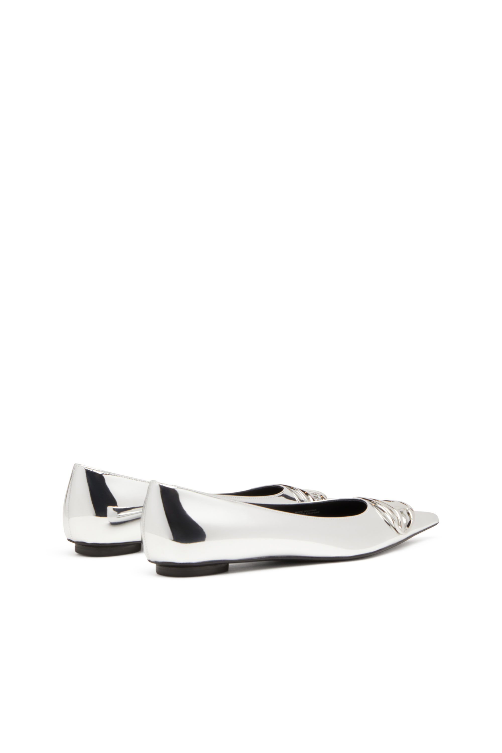 Ballerine argento donna store