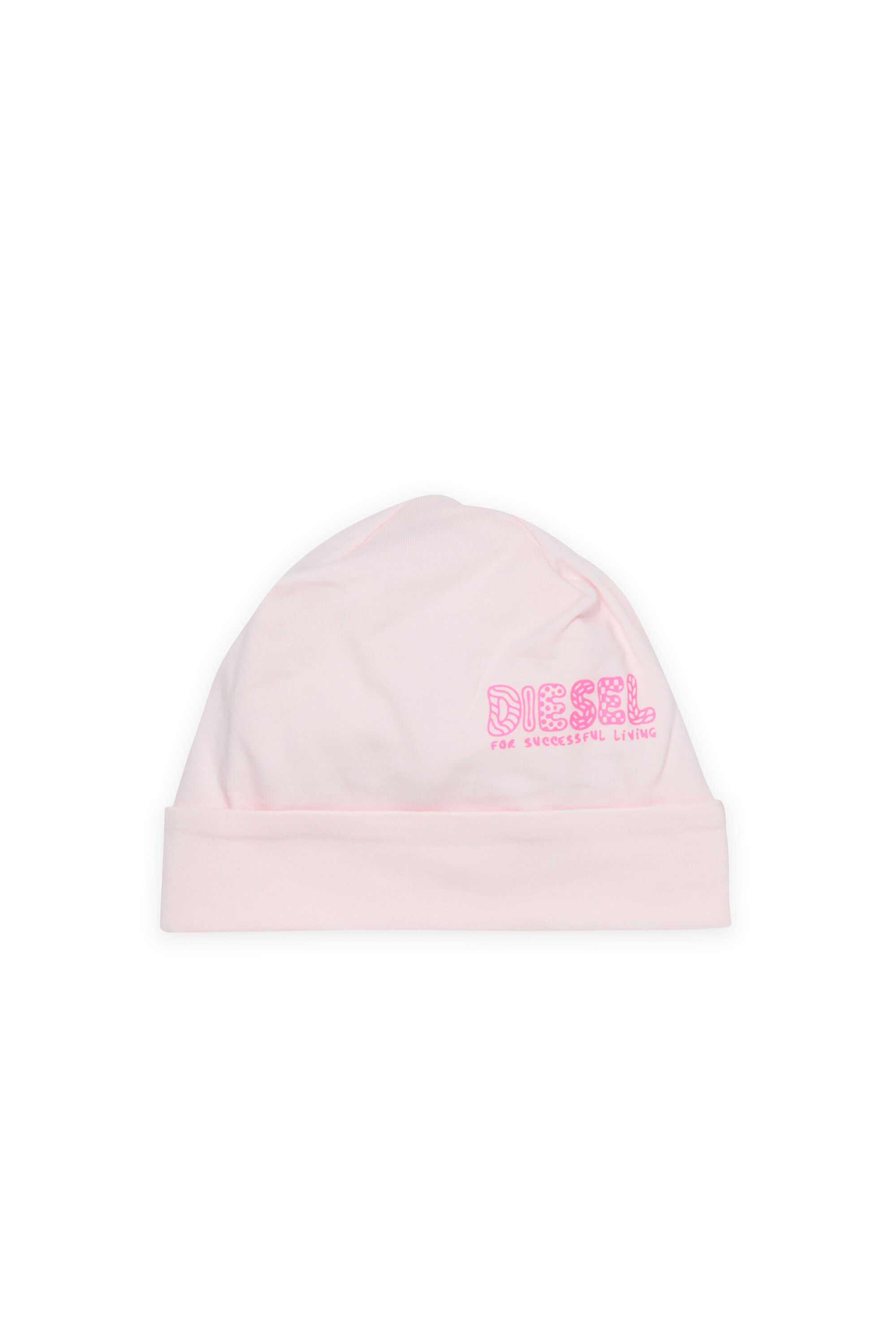 Diesel - FUBBY-NB, Cappellino con stampa logo doodle Unisex in Rosa - 1