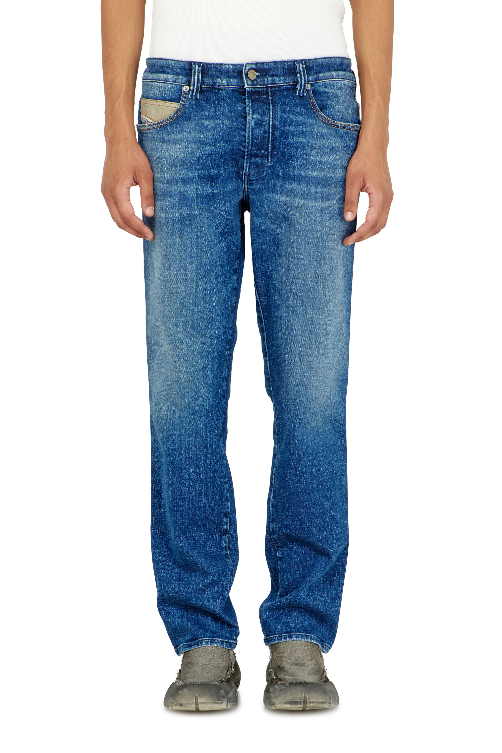 Diesel - Slim Jeans 1993 D-Vyl 09R92 Uomo, Blu medio - Image 4