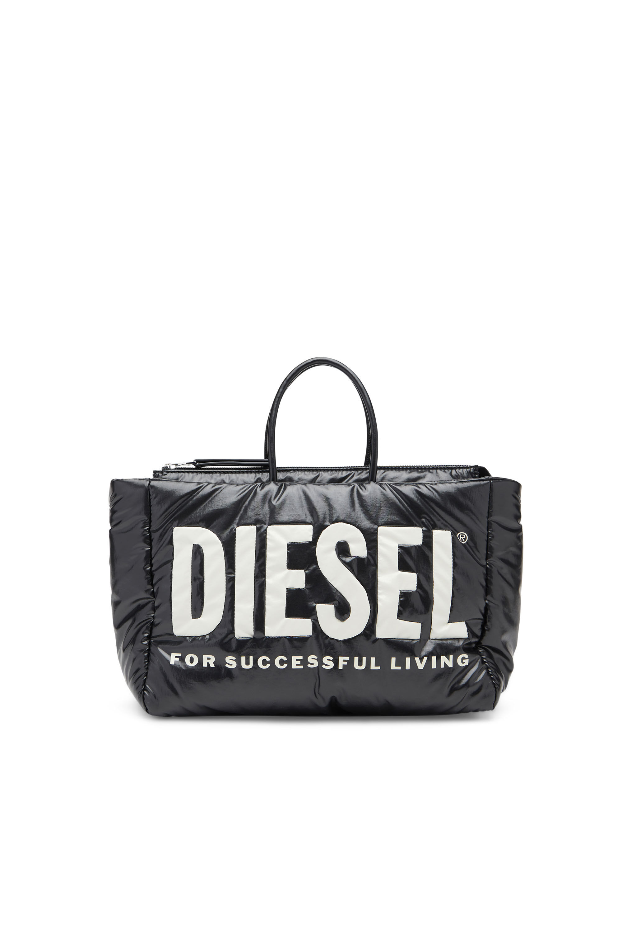 Diesel - PUFF DSL TOTE M X, Nero - Image 2