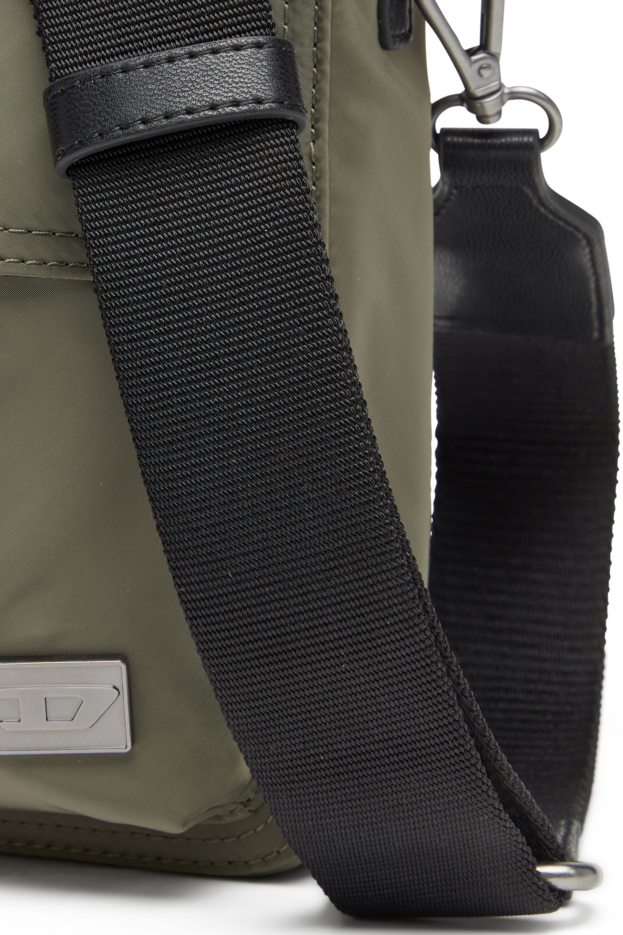 Diesel - MULTI-PKTS CROSSBODY X, Borsa crossbody in tessuto utility Unisex in Verde - 2